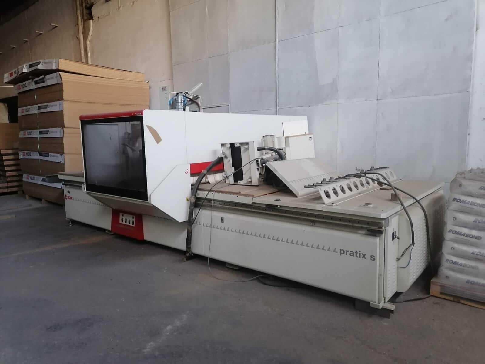 Scm Pratix S Düz Tabla Cnc Makinesi (2015)
