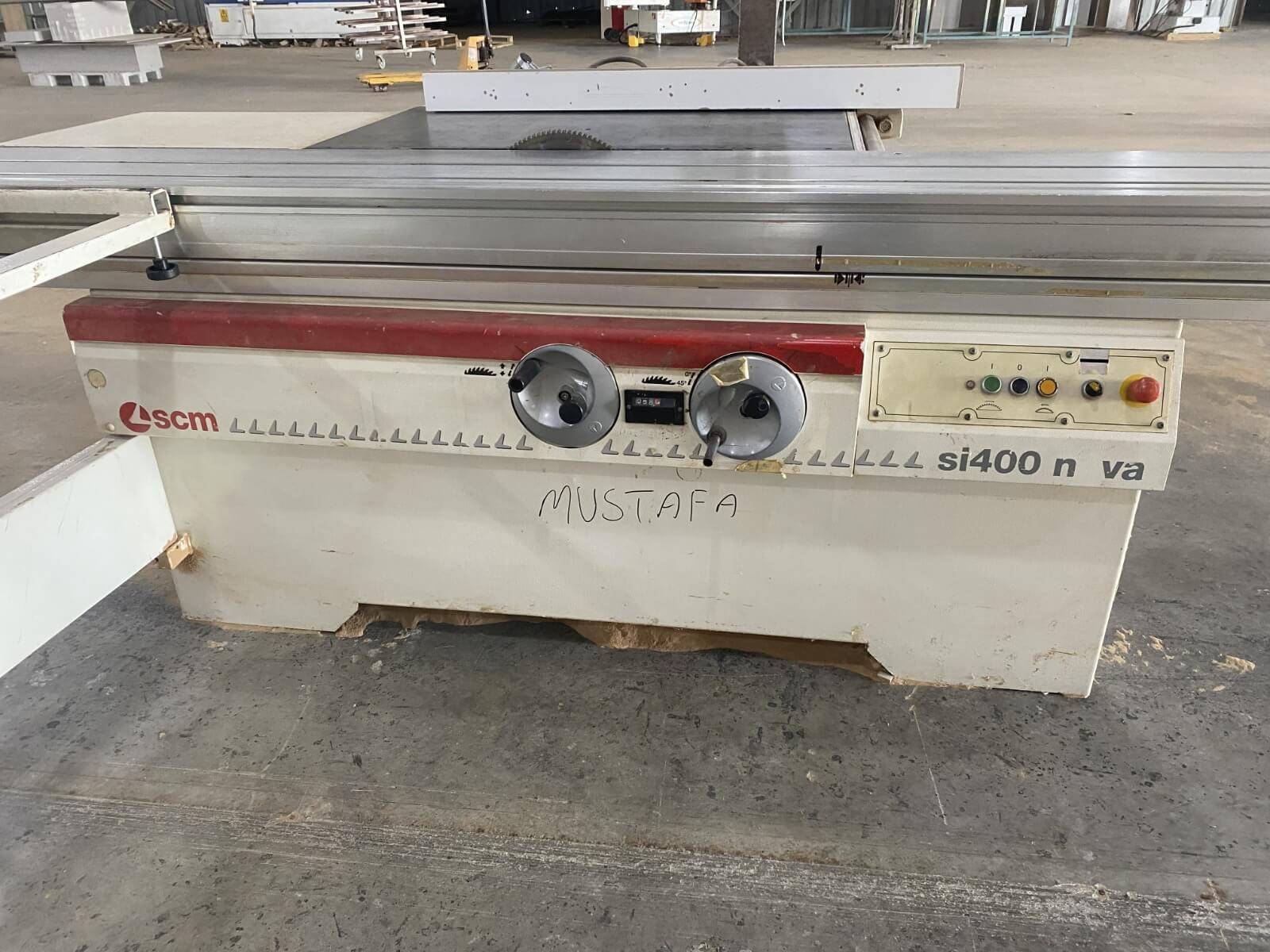 Scm Sı 400 Çizicili Yatar Daire Kesim Makinesi (2012)