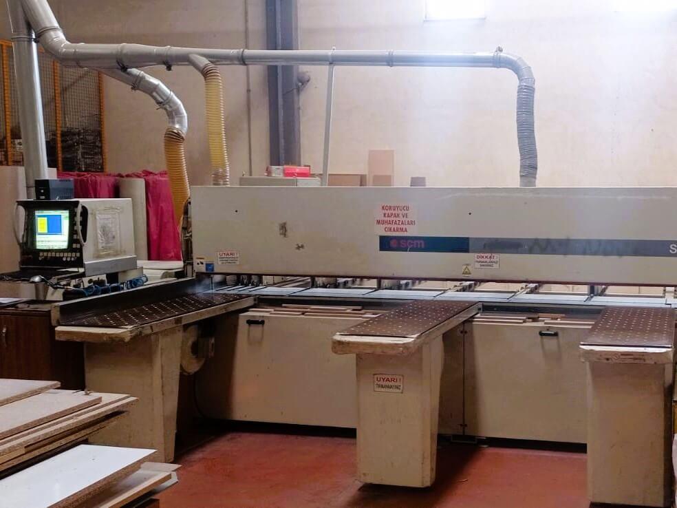 Scm Sigma 115 Önden Yüklemeli Panel Ebatlama Makinesi (2000)