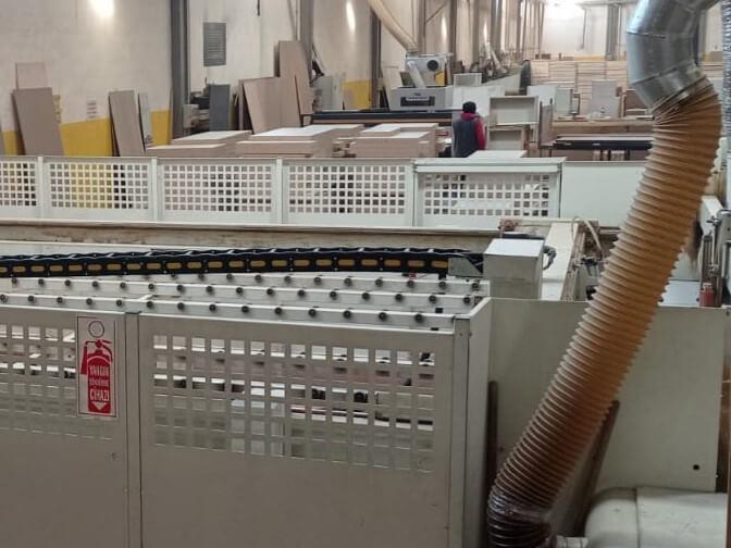 Scm Sigma 115 Önden Yüklemeli Panel Ebatlama Makinesi (2000)