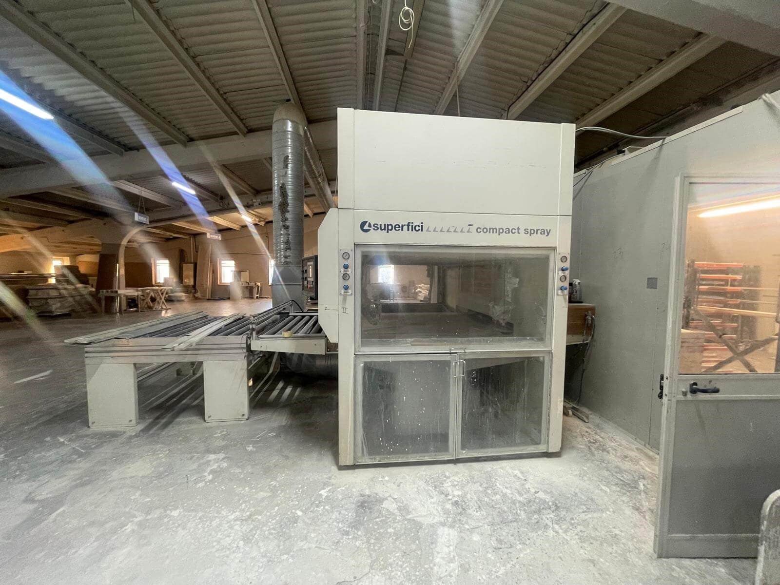 SCM Superfici Compact Spray Gls Kurutma Odalı Boya Atım Kabini (2013)