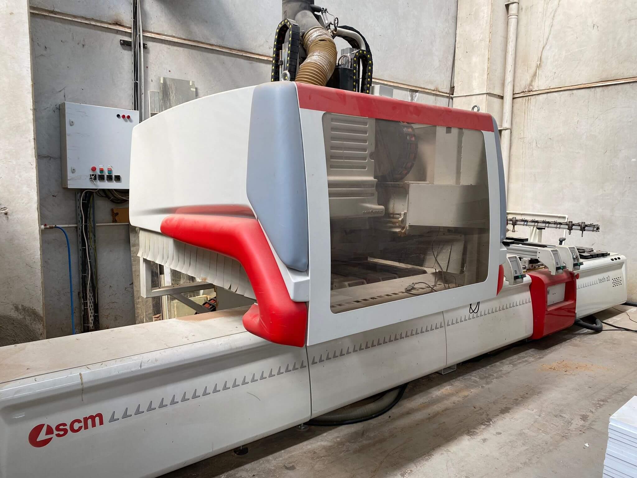 Scm Tech Z2 Kapı Frezeli Cnc Makinesi (2014)