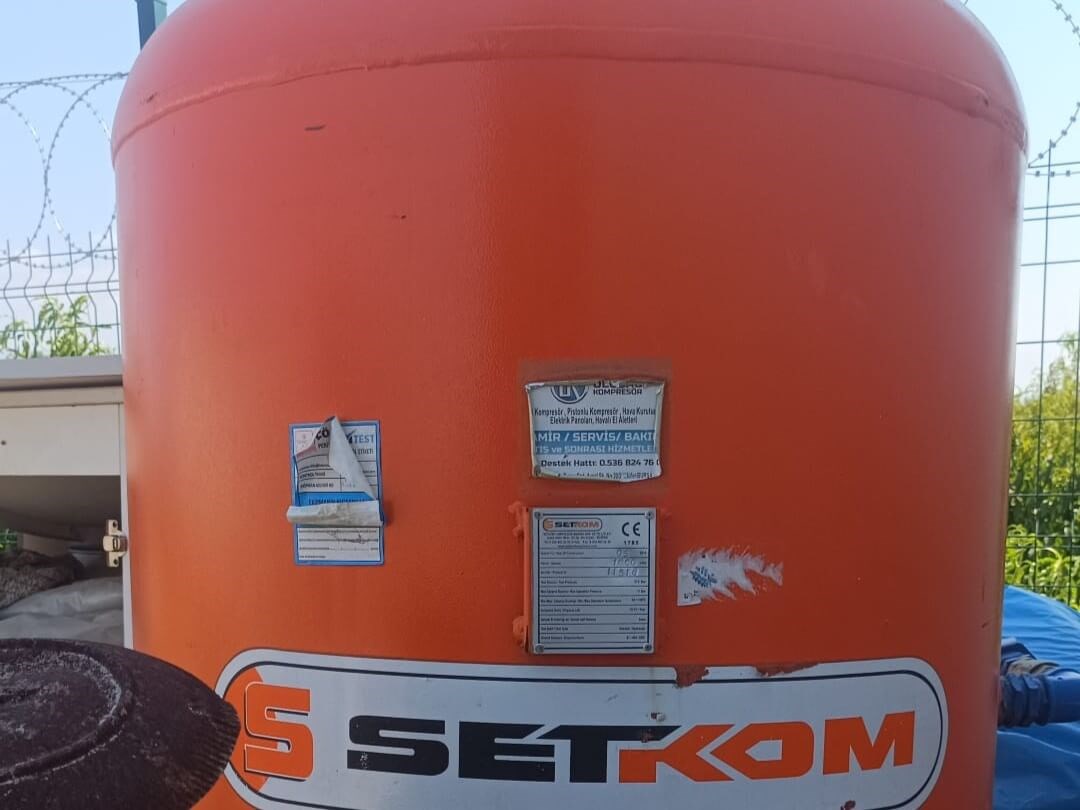 SETKOM Svk 15 Kompresör Makinesi (2014)