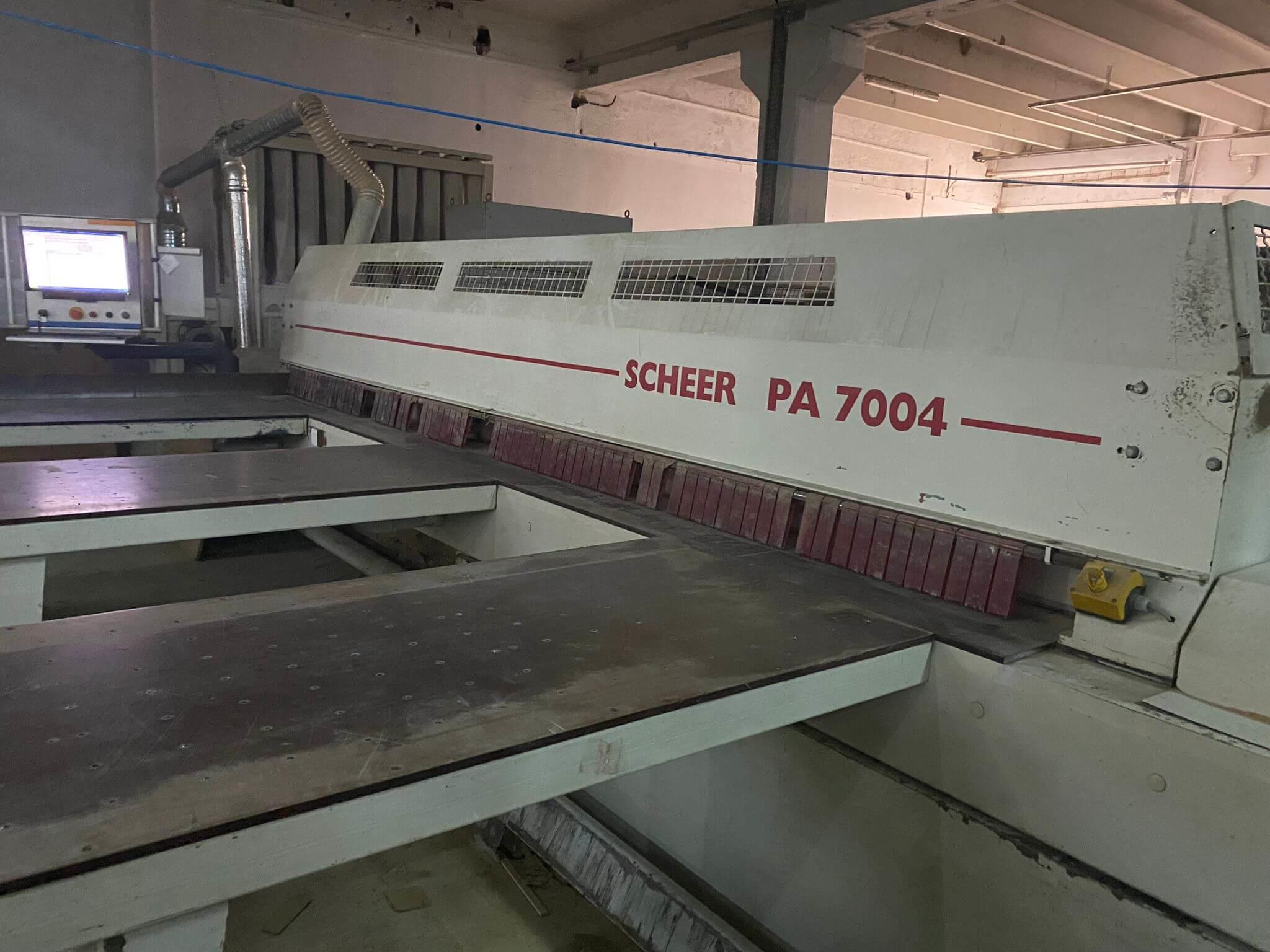 Sheer Pa 7004 Asansörlü Panel Ebatlama Makinesi (2006)
