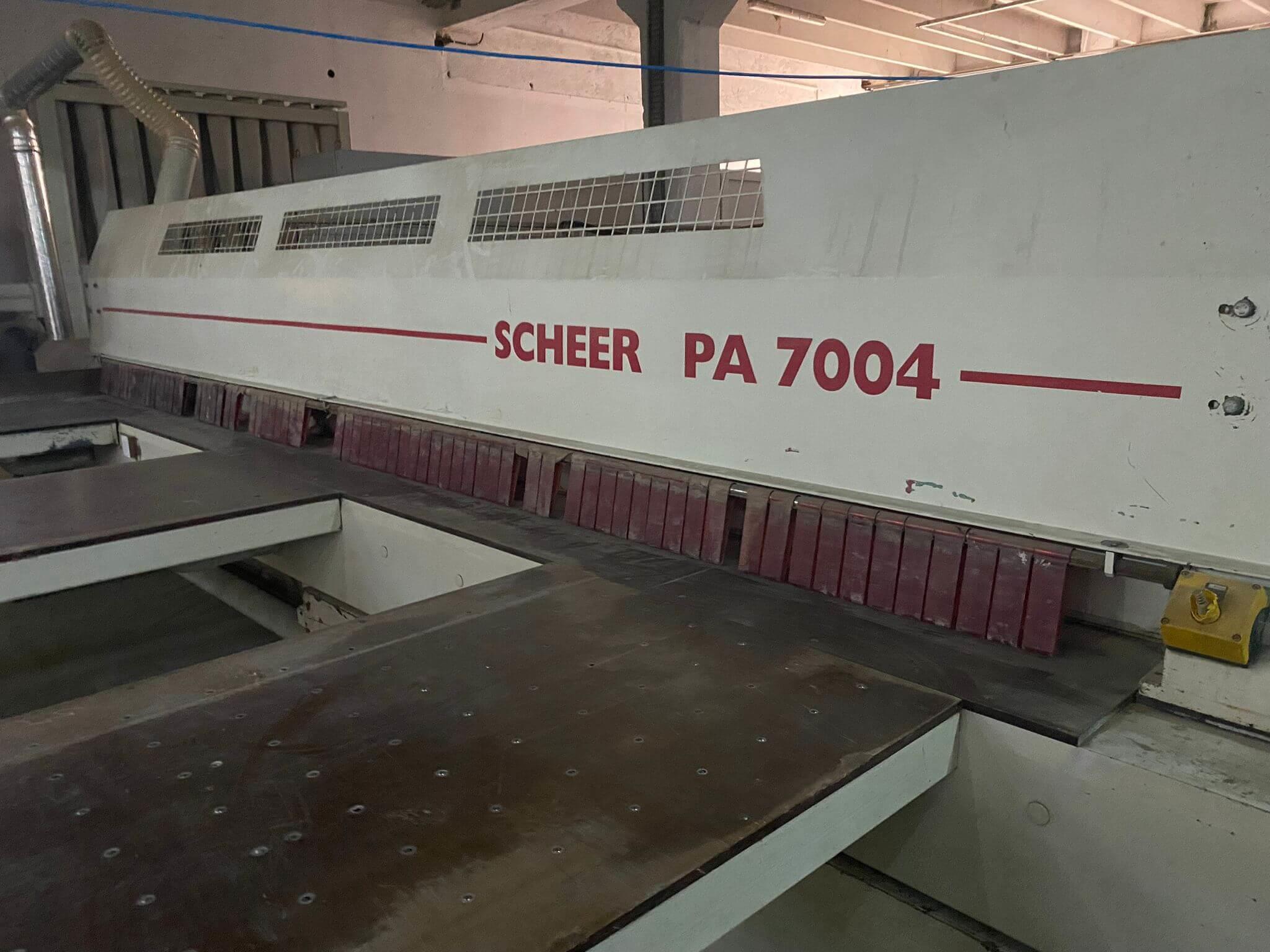 Sheer Pa 7004 Asansörlü Panel Ebatlama Makinesi (2006)