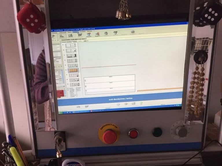 Sheer Pa 7004 Asansörlü Panel Ebatlama Makinesi (2006)