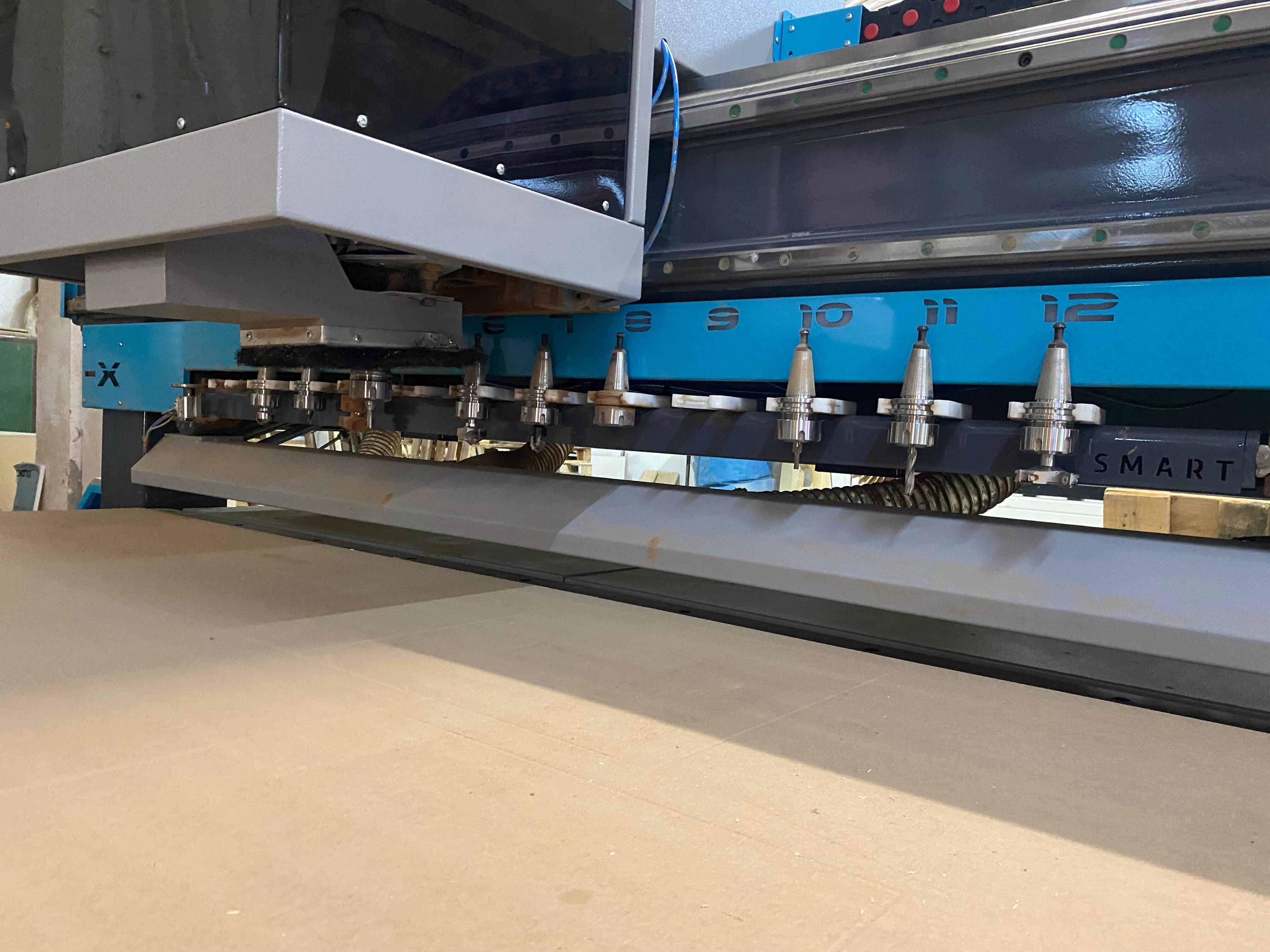 Smart Dragon 2137 Süpürmeli Düz Tabla Cnc Makinesi (2024)