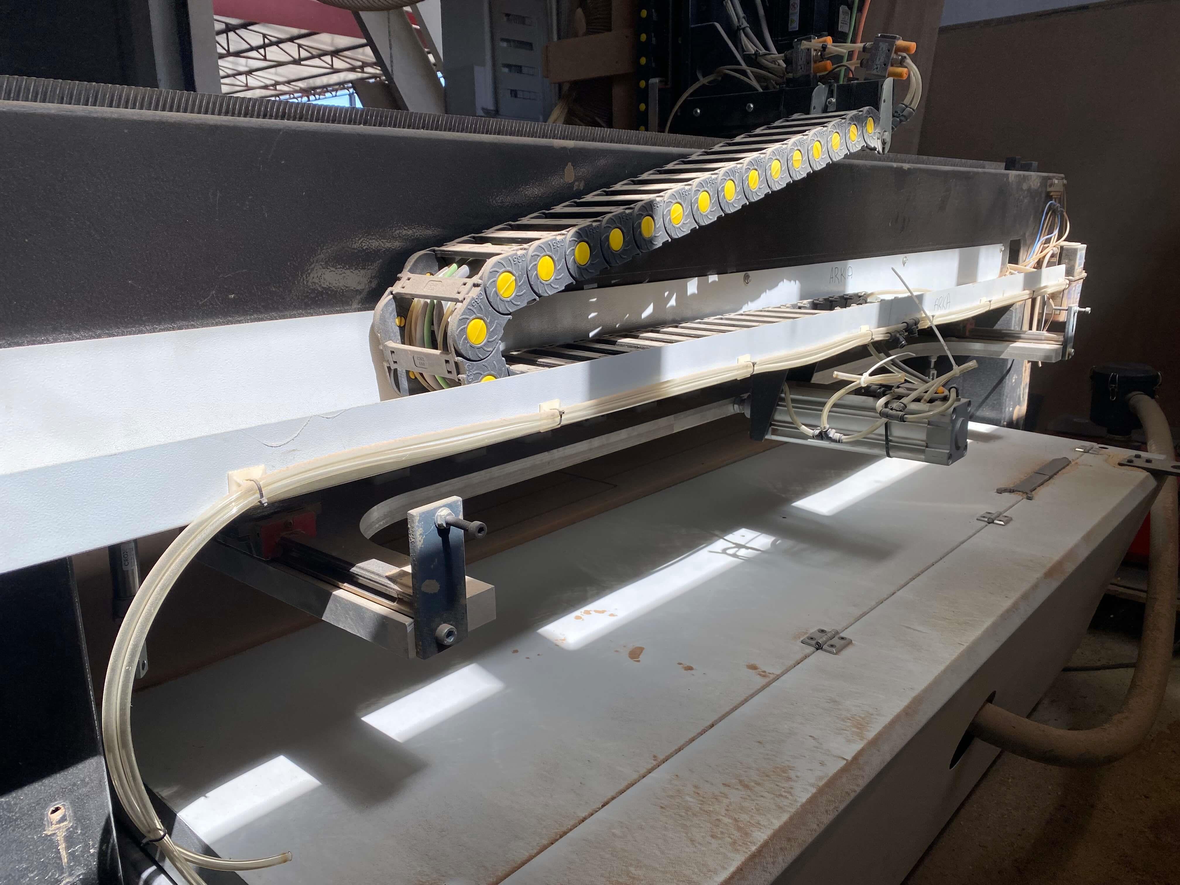 Smart Woodmax 2137 Süpürme Boşaltmalı Düz Tabla Cnc Makinesi (2021)