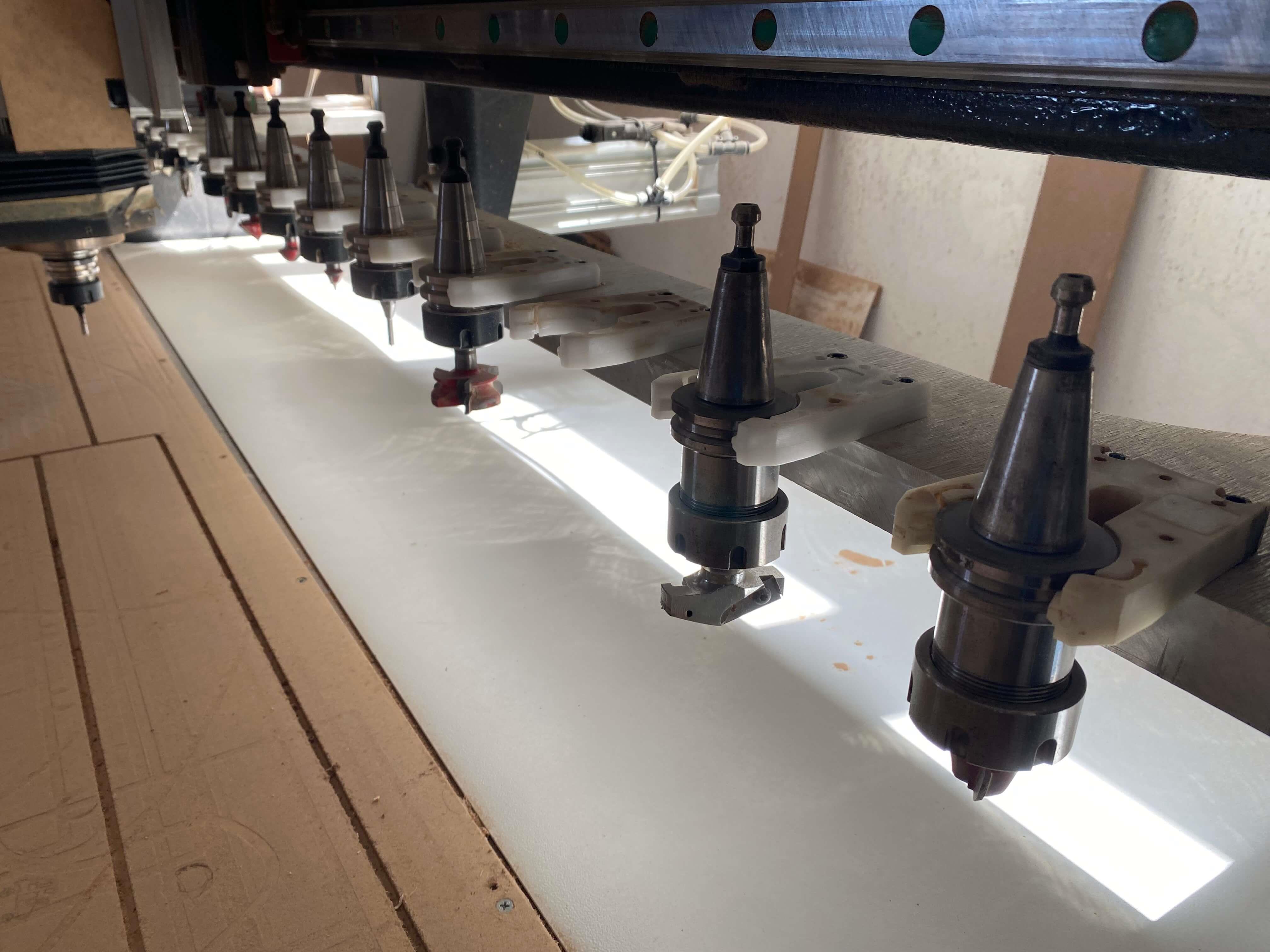 Smart Woodmax 2137 Süpürme Boşaltmalı Düz Tabla Cnc Makinesi (2021)