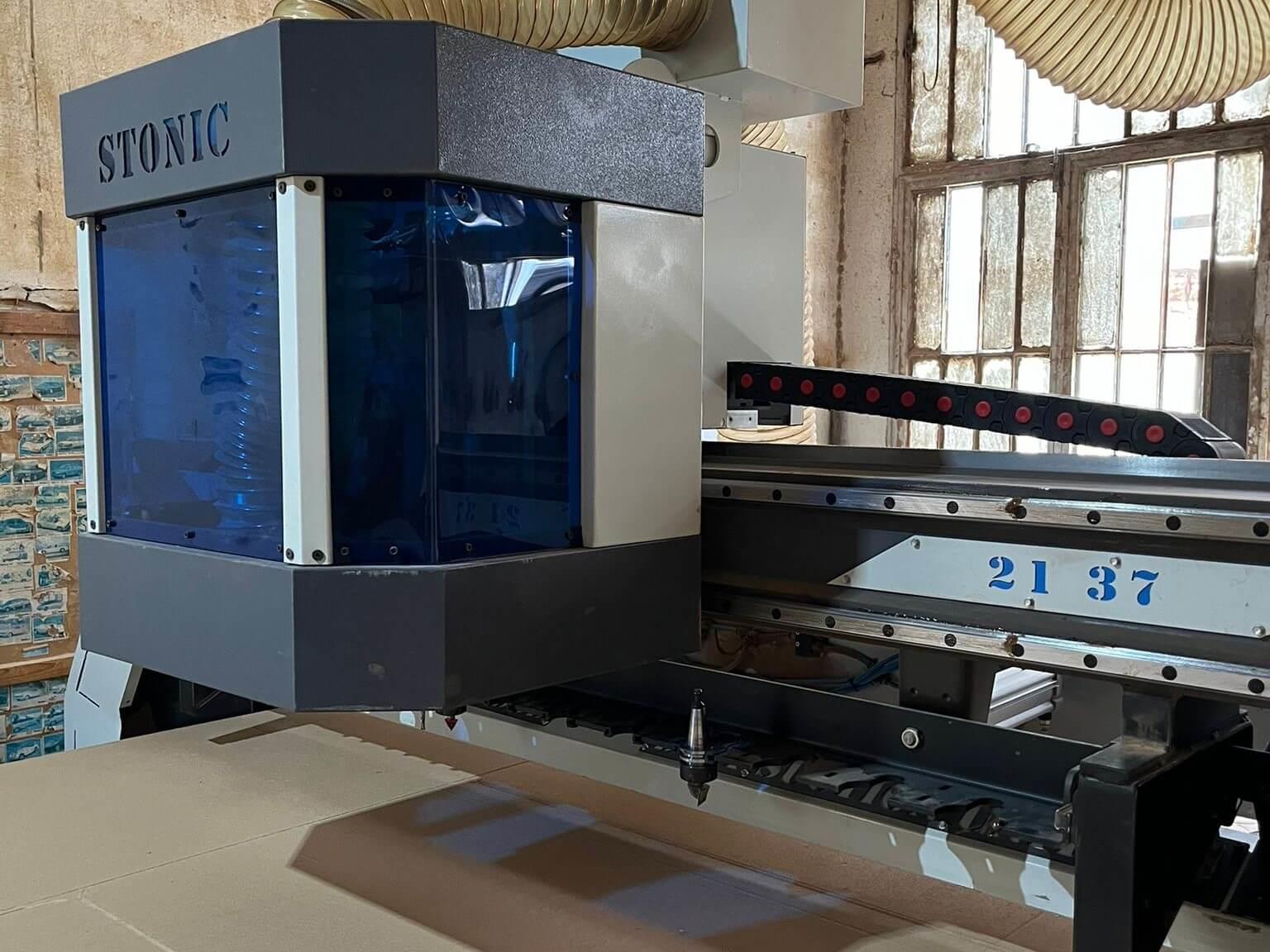 Teknoport Stonic Süpürmeli Düz Tabla Cnc Makinesi (2023)