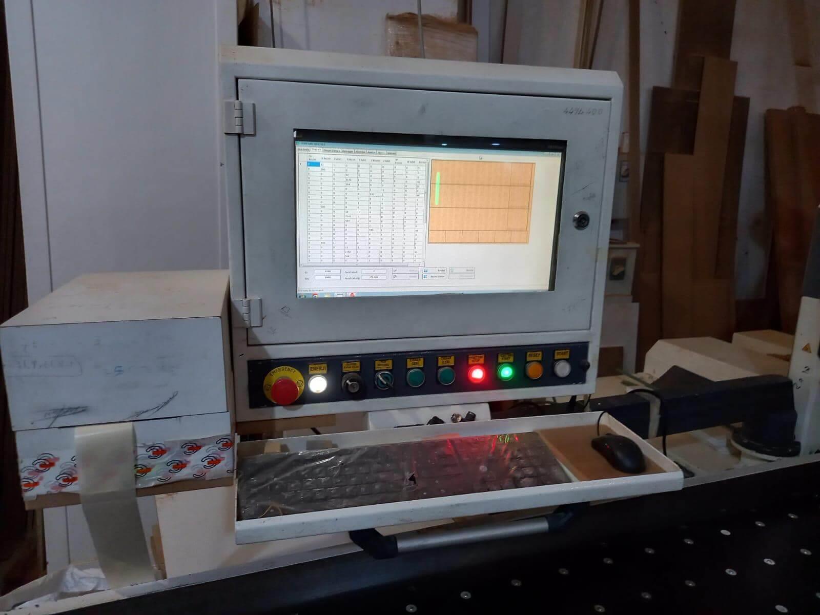 Törk Mp 70 Panel Ebatlama Makinesi (2016)