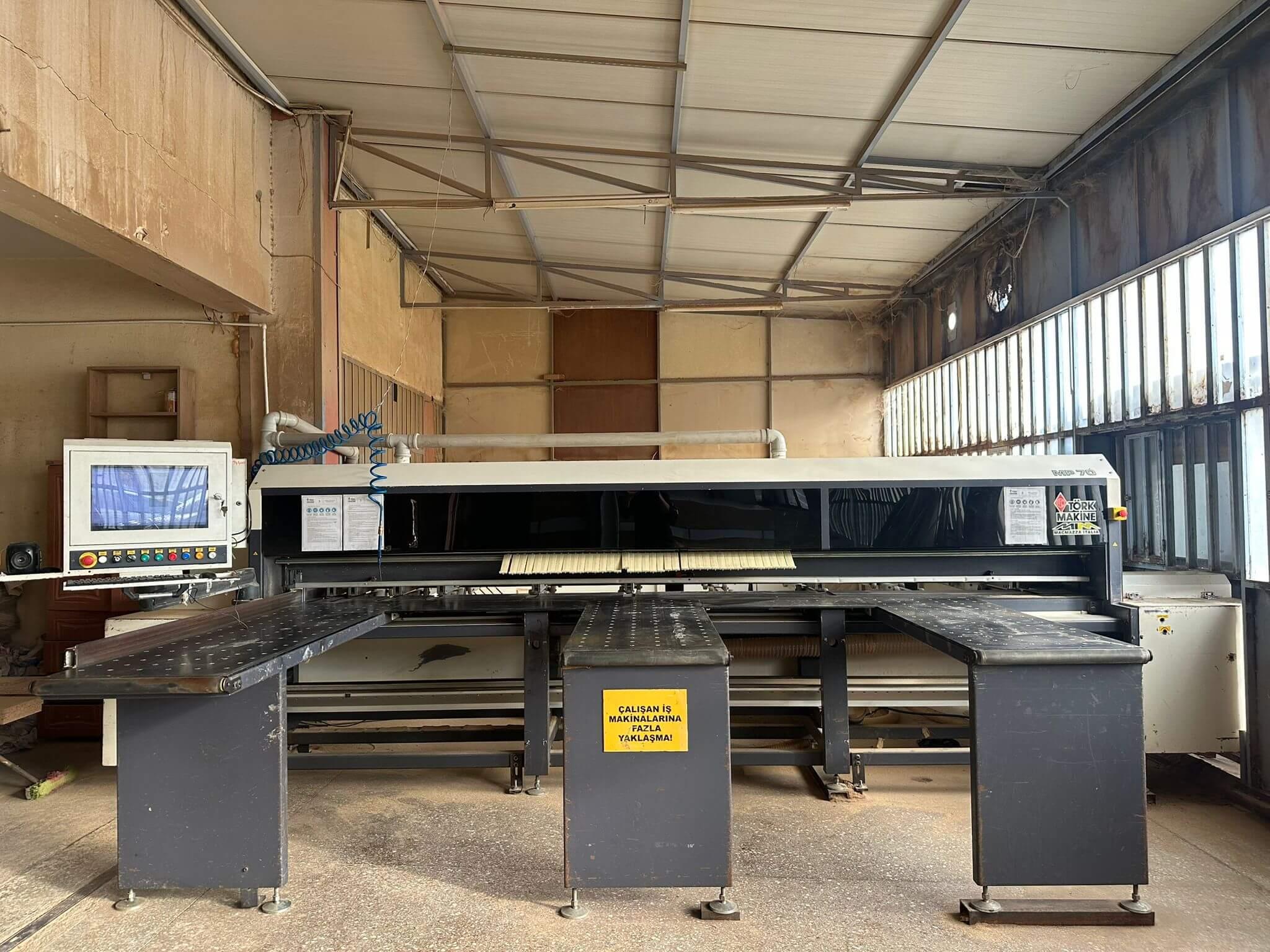 Törk Mp 70 Panel Ebatlama Makinesi (2013)