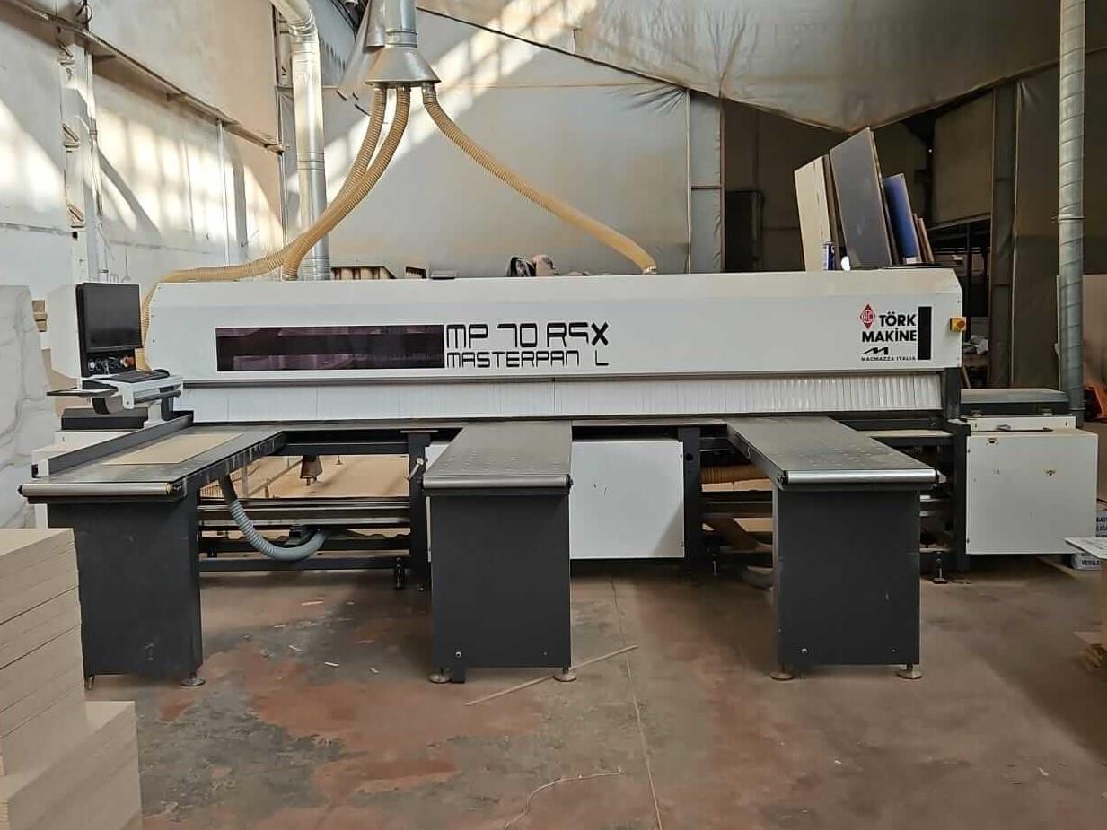 Törk Mp 70 Rsx Önden Yüklemeli Panel Ebatlama Makinesi (2023)