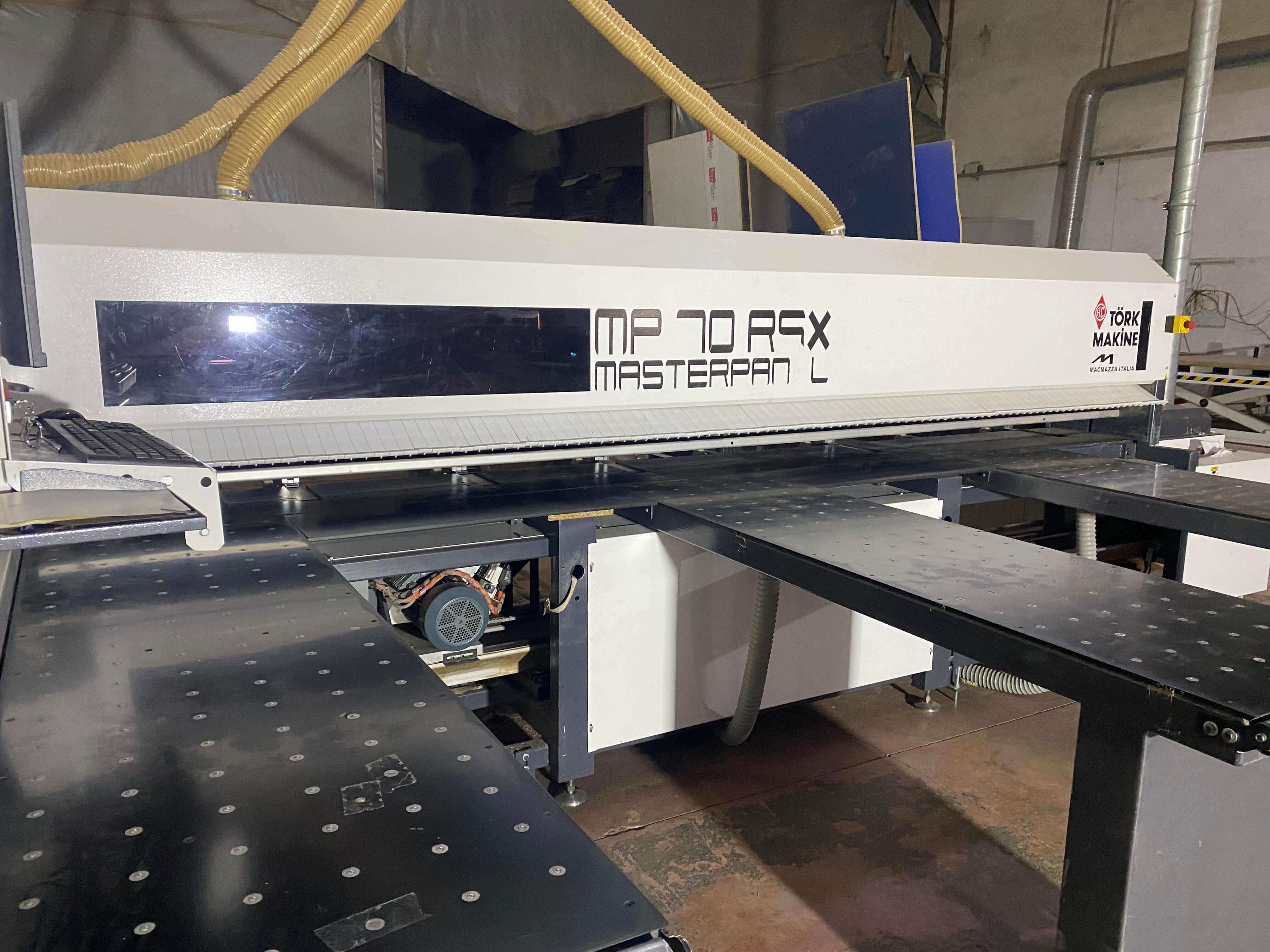Törk Mp 70 Rsx Önden Yüklemeli Panel Ebatlama Makinesi (2023)