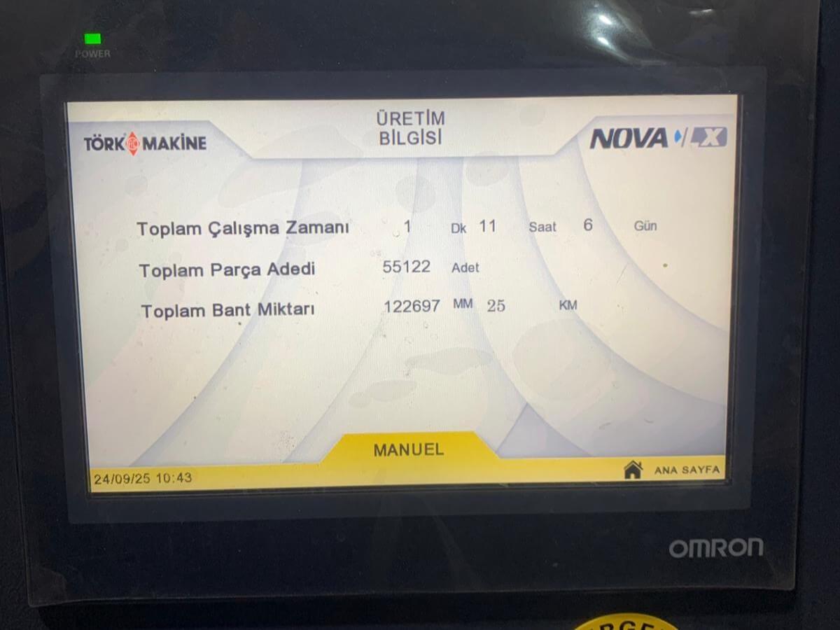 Törk Nova LX Kenar Bantlama Makinesi (2024)