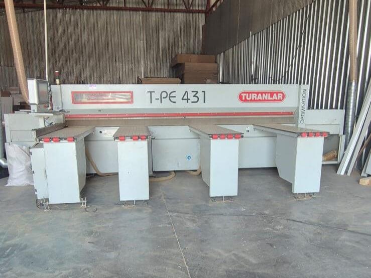 Turanlar 431 Önden Yüklemeli Panel Ebatlama Makinesi (2011)