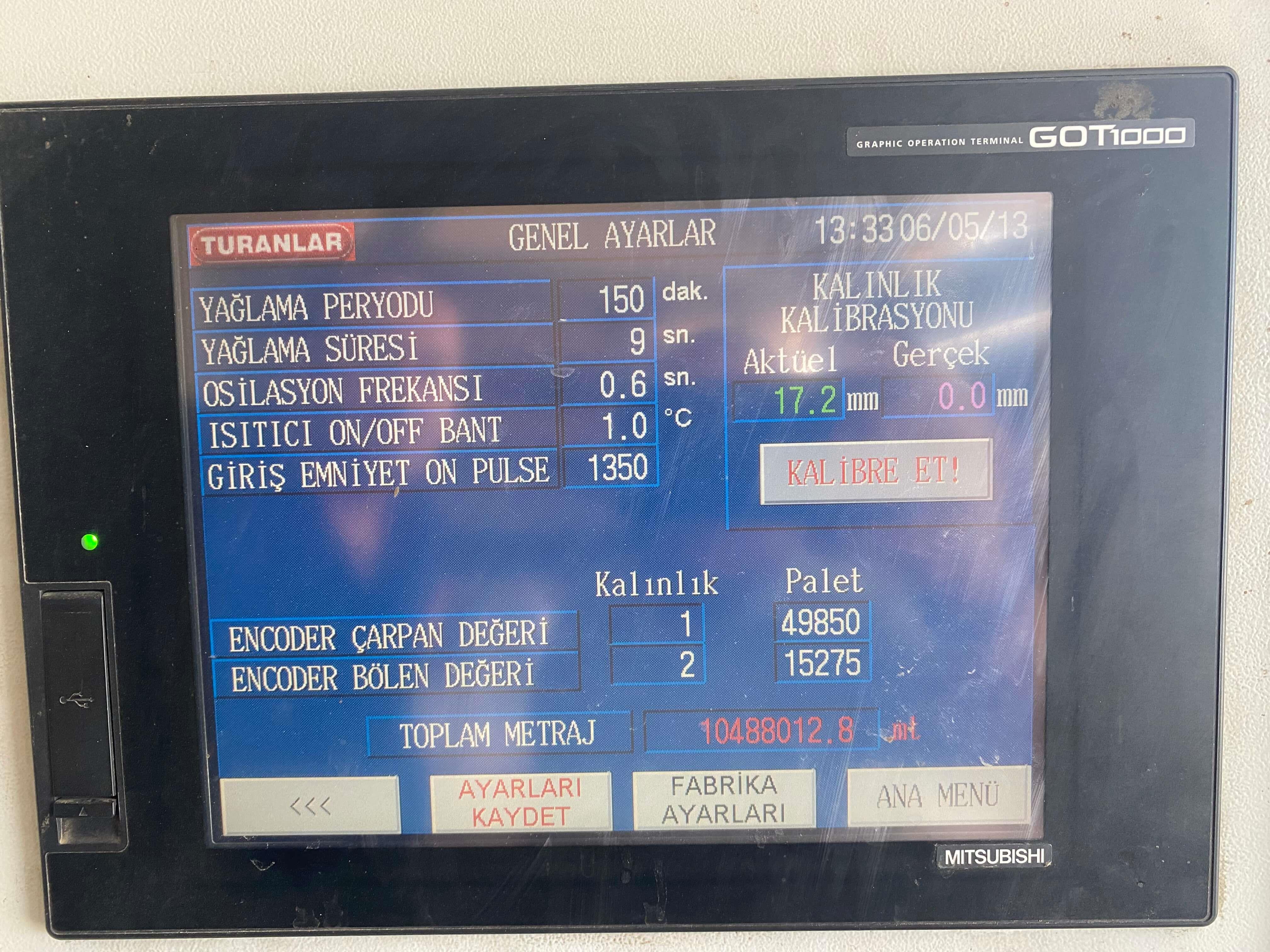 Turanlar 601 S Kayışlı Kenar Bantlama Makinesi (2012)