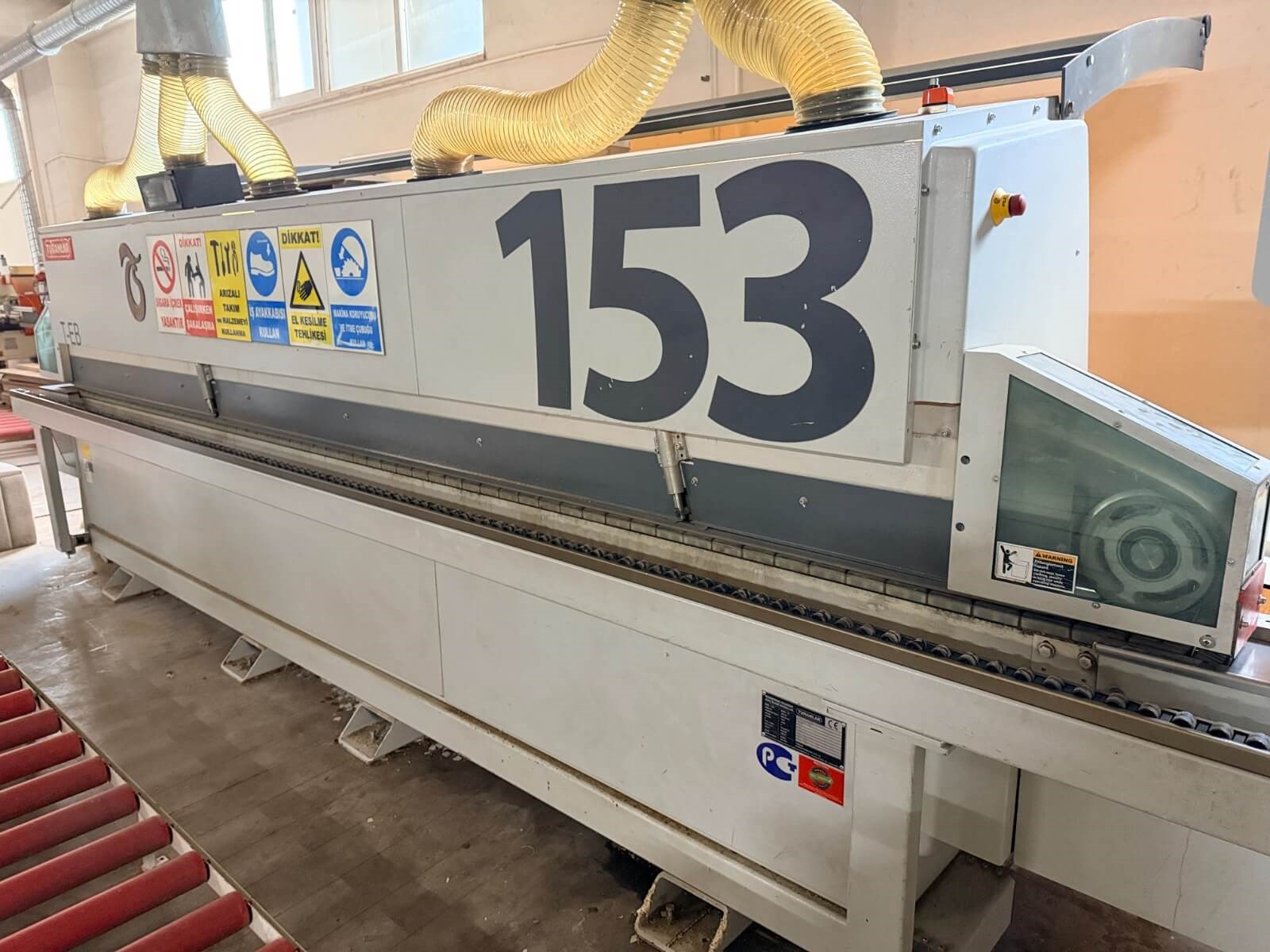 Turanlar T-EB 153 Kenar Bantlama Makinesi (2021)