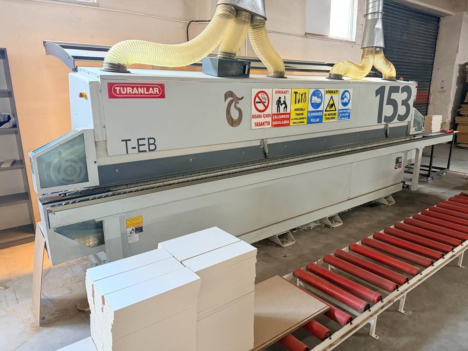 Turanlar T-EB 153 Kenar Bantlama Makinesi (2021)