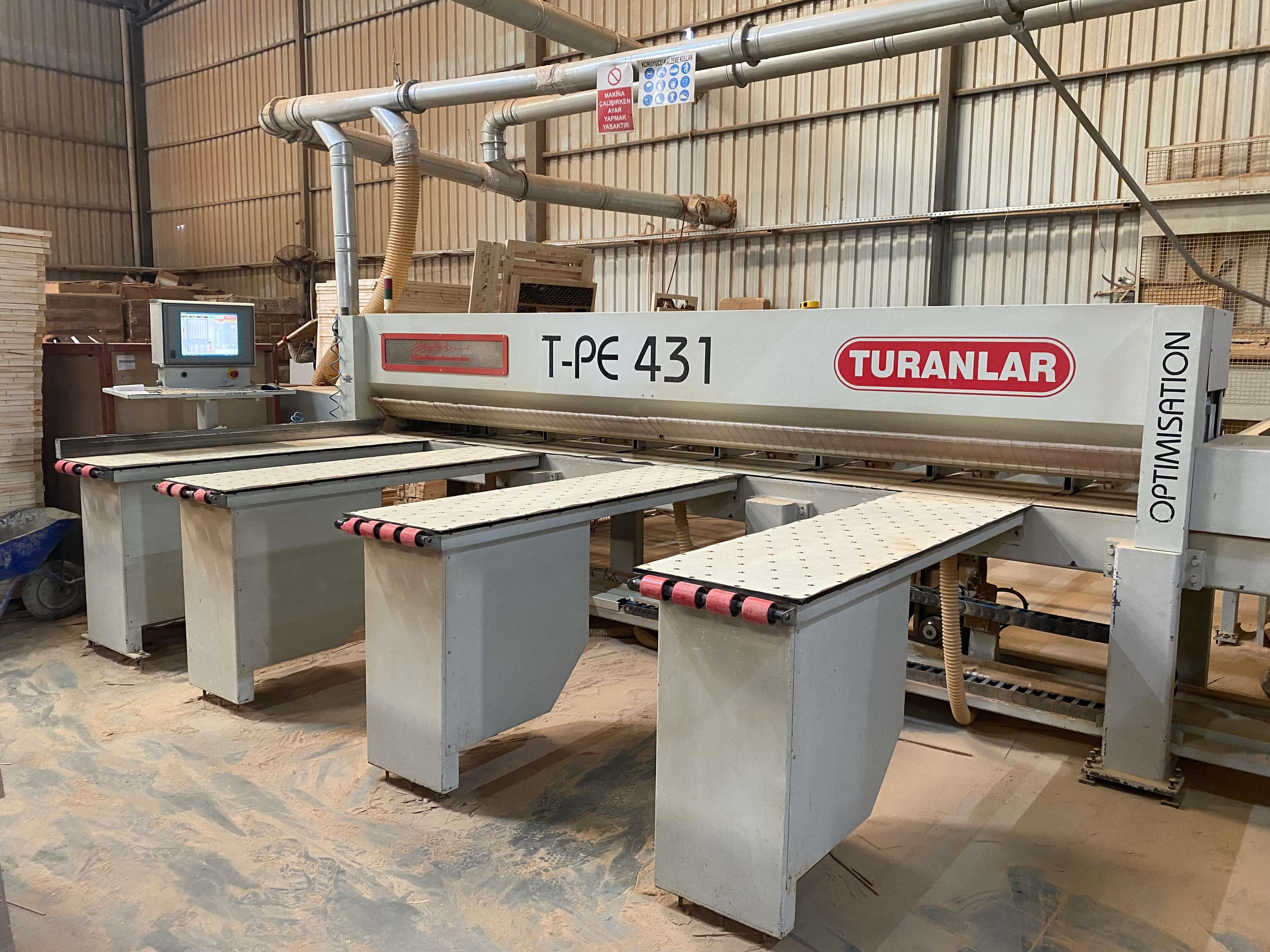 Turanlar T-PE 431 Panel Ebatlama Makinesi (2011)