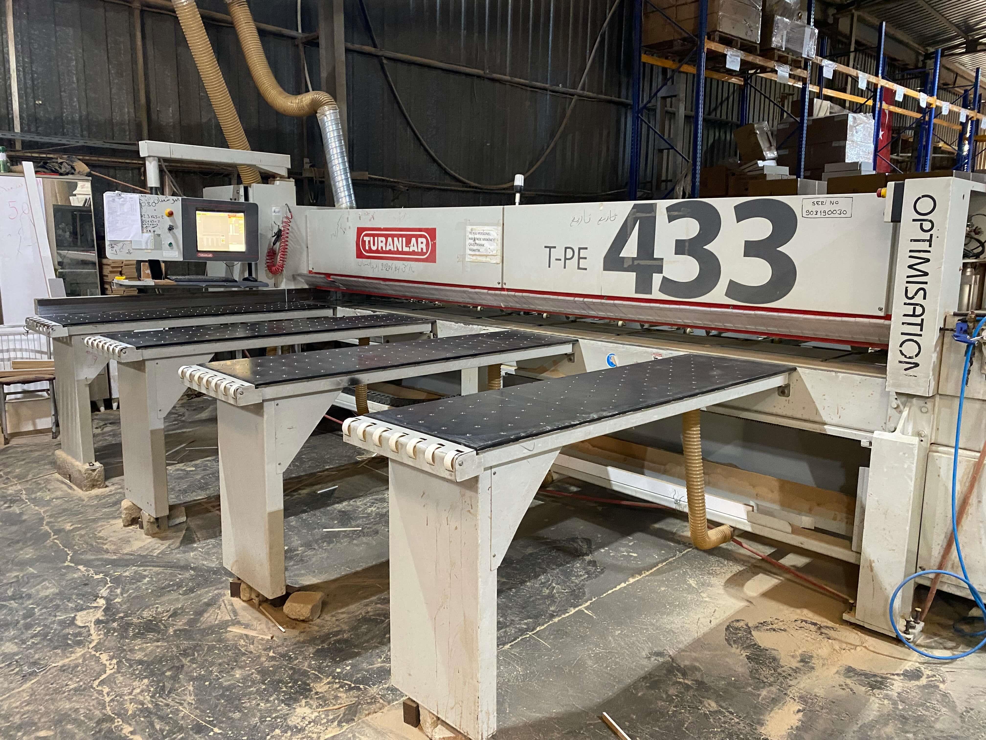 Turanlar Tpe 433 Panel Ebatlama Makinesi  (2019)
