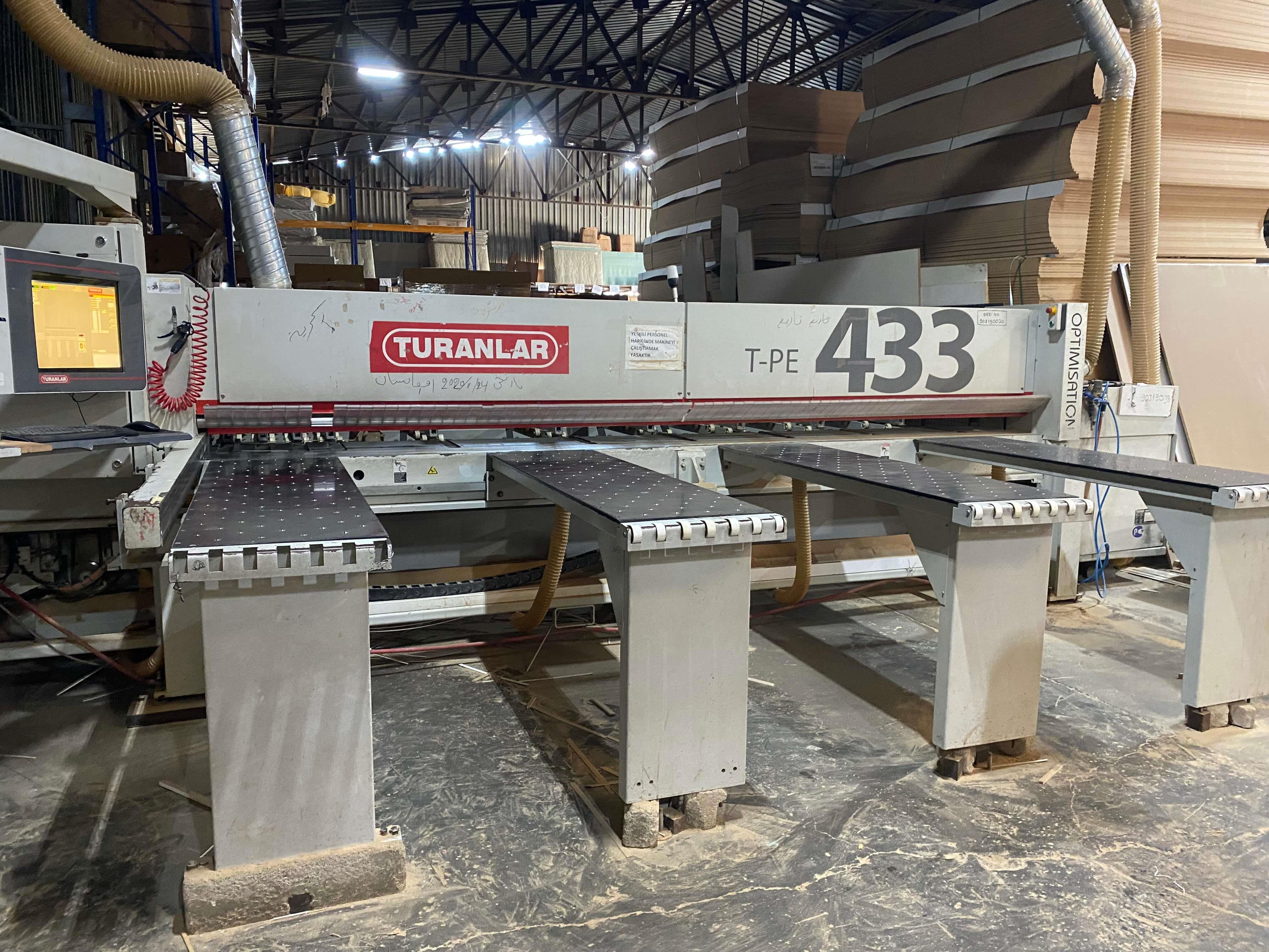 Turanlar Tpe 433 Panel Ebatlama Makinesi  (2019)