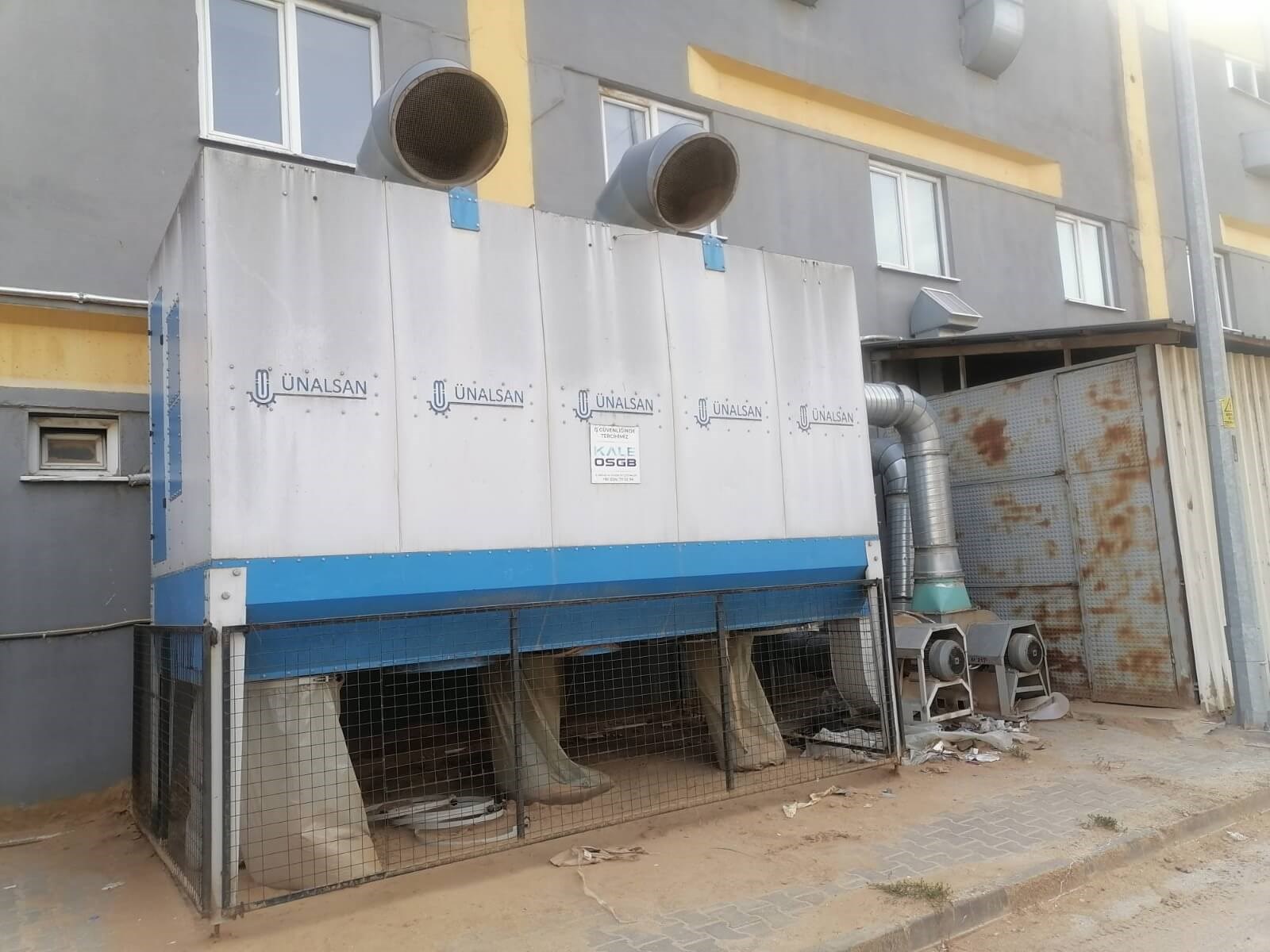 ÜNALSAN 20.000 m3 Toz Toplama Makinesi