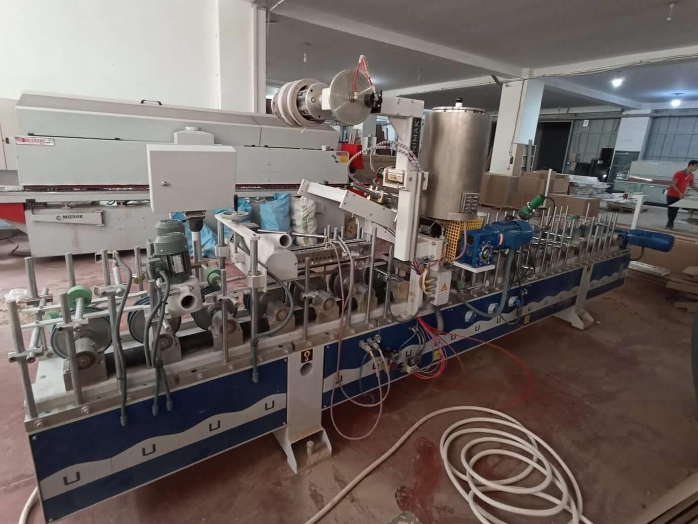 Unimak PW 35 F 5 - E Ahşap Profil Sarma Makinesi (2016)