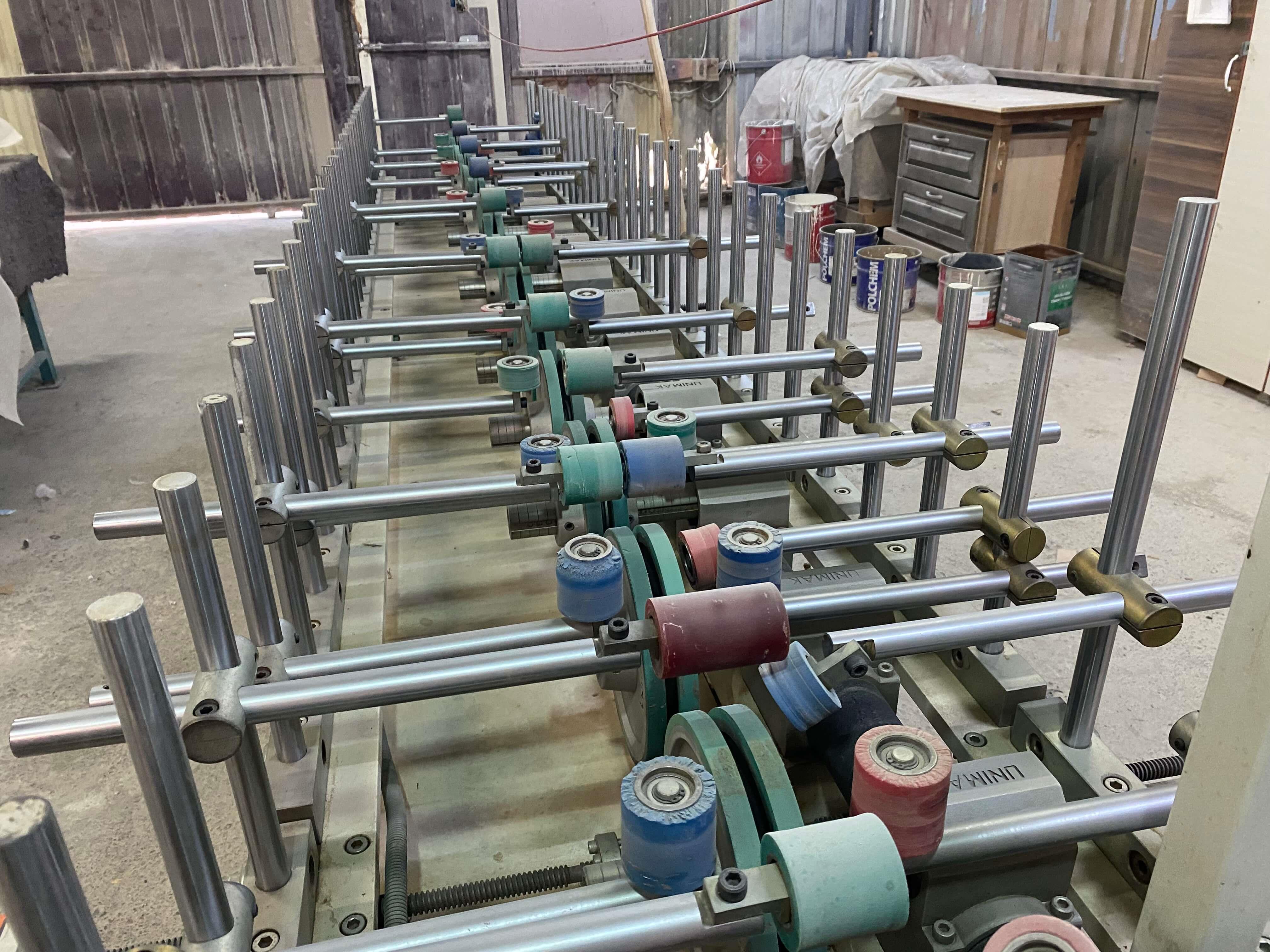 Unimak PW 35 F6 - Pec Kasetli Ahşap Profil Sarma Makinesi (2012)