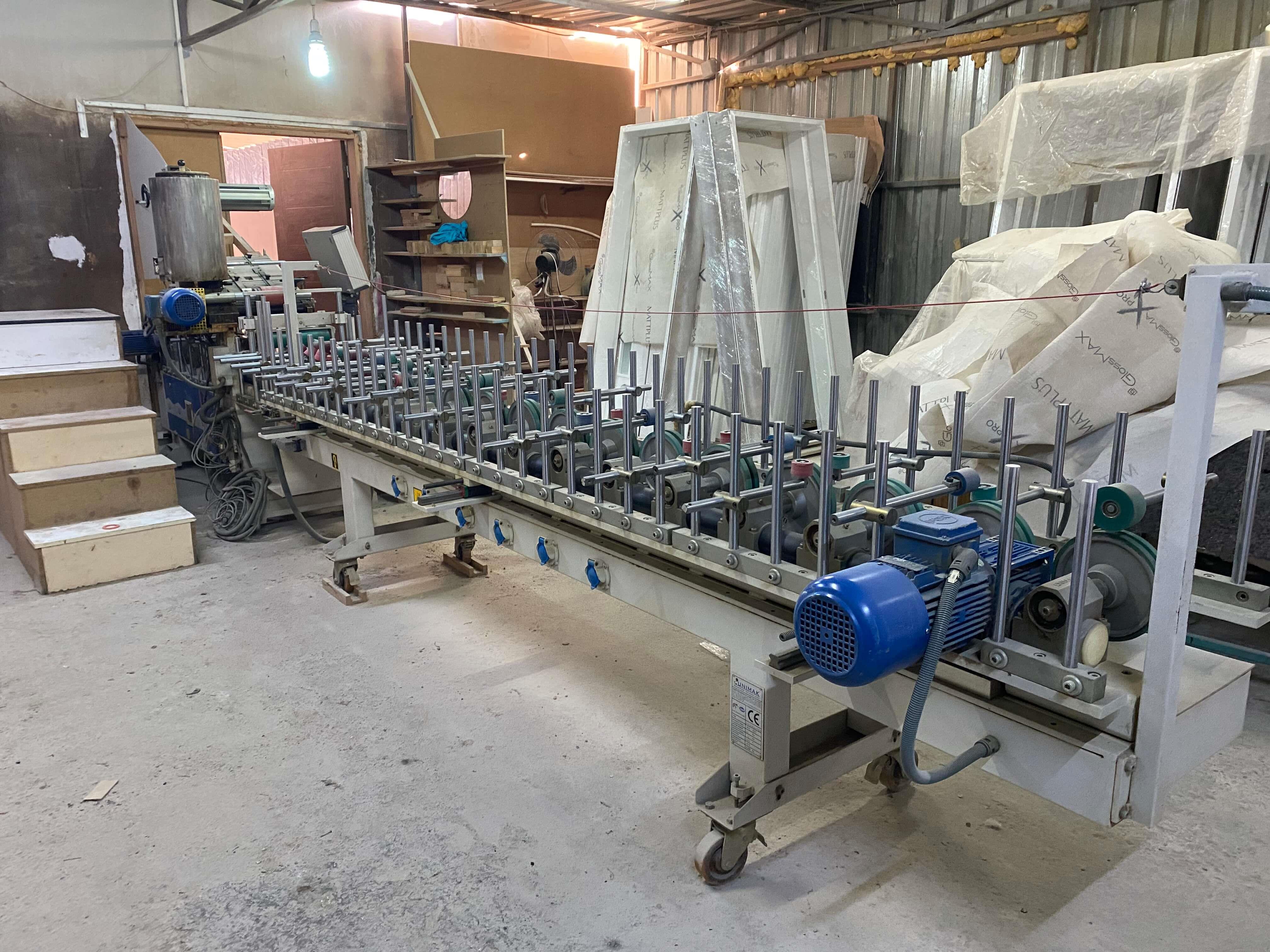 Unimak PW 35 F6 - Pec Kasetli Ahşap Profil Sarma Makinesi (2012)