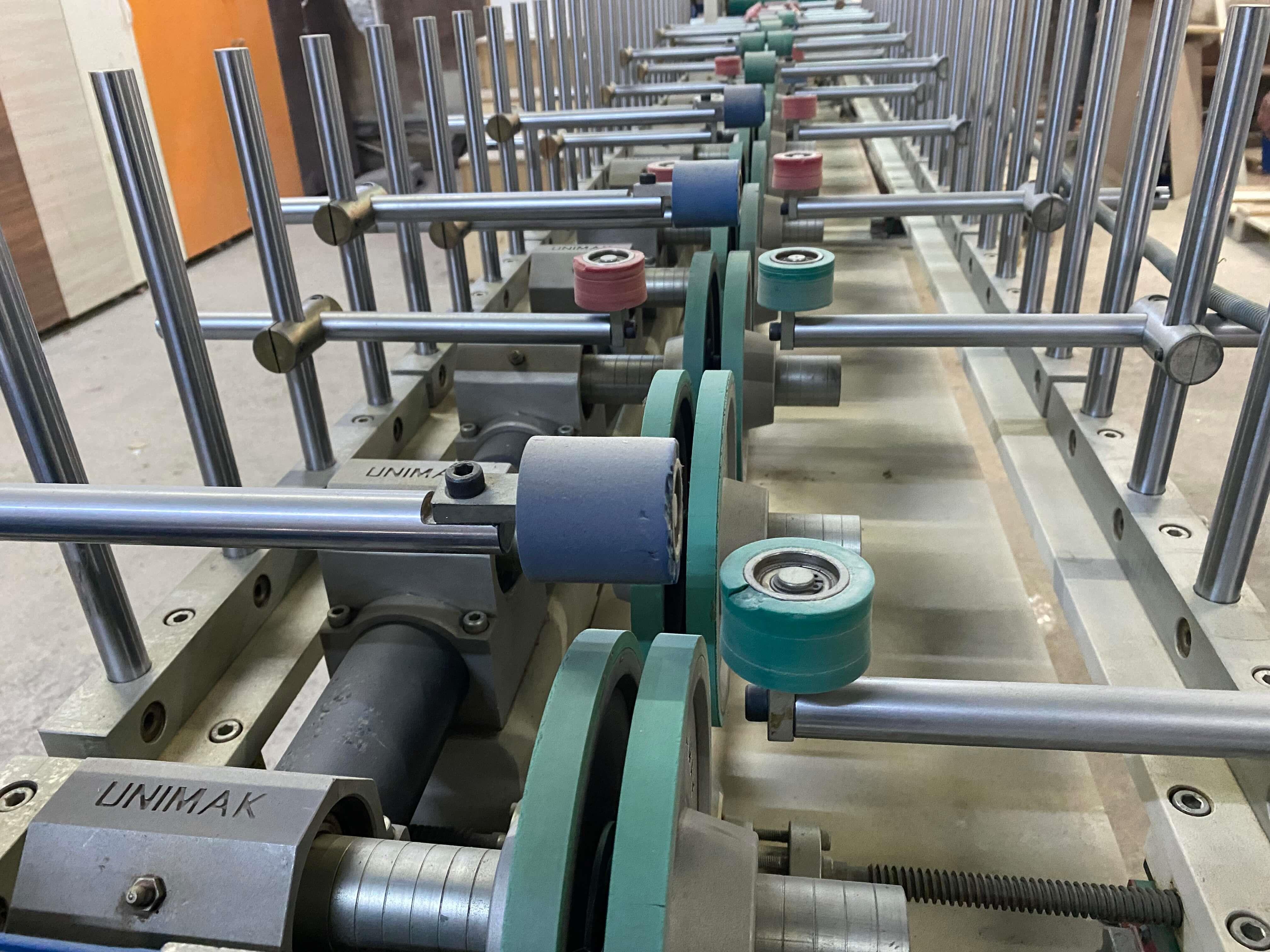 Unimak PW 35 F6 - Pec Kasetli Ahşap Profil Sarma Makinesi (2012)