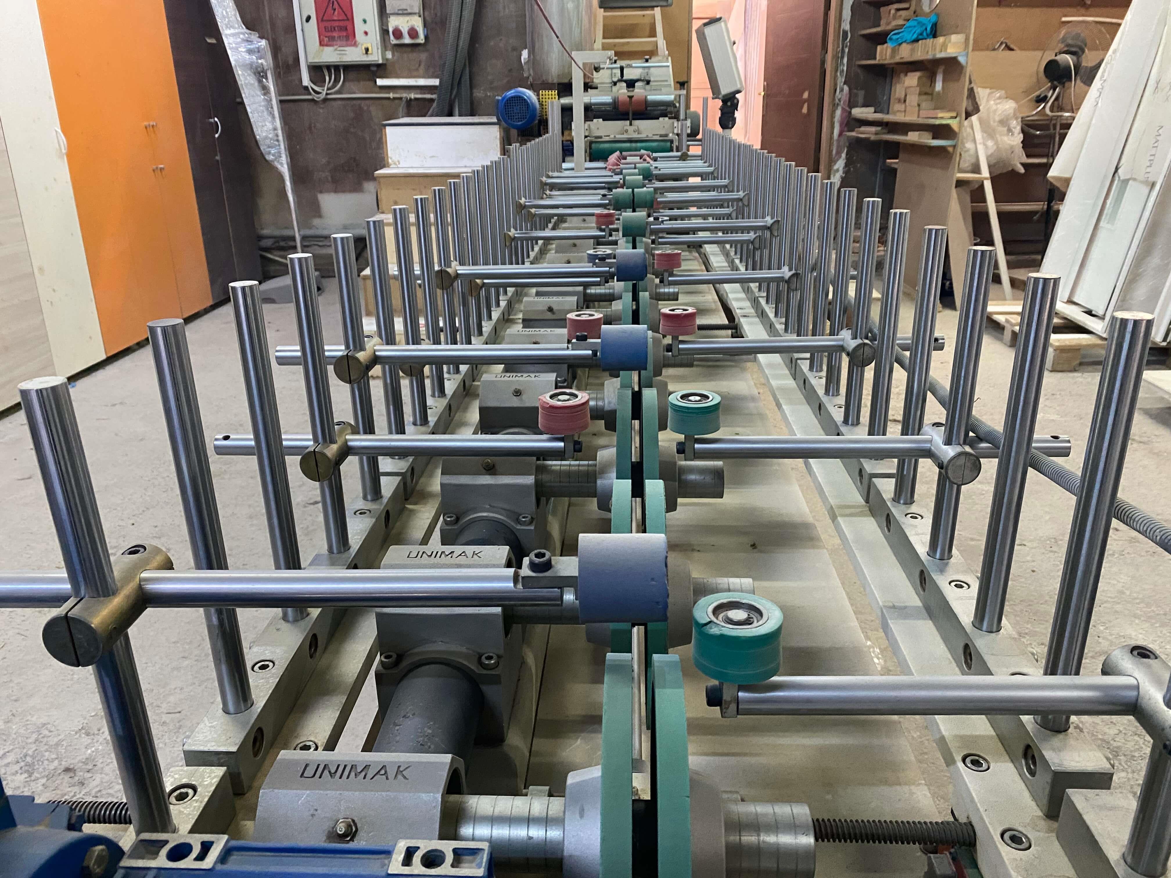 Unimak PW 35 F6 - Pec Kasetli Ahşap Profil Sarma Makinesi (2012)