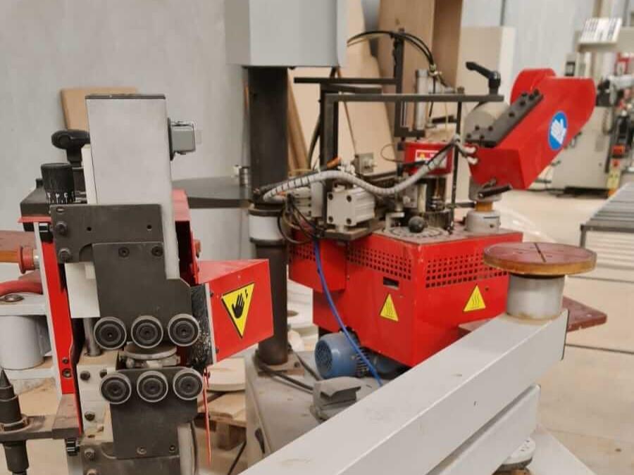 Unisunx MFZ 450 Otomatik Eğri Kenar Yapıştırma Temizleme Makinesi (2017)