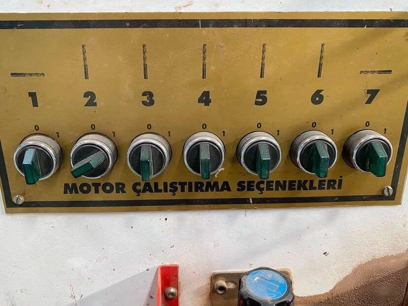 Ünverler 7*21 Klass 5+2 Çoklu Delik Makinesi 