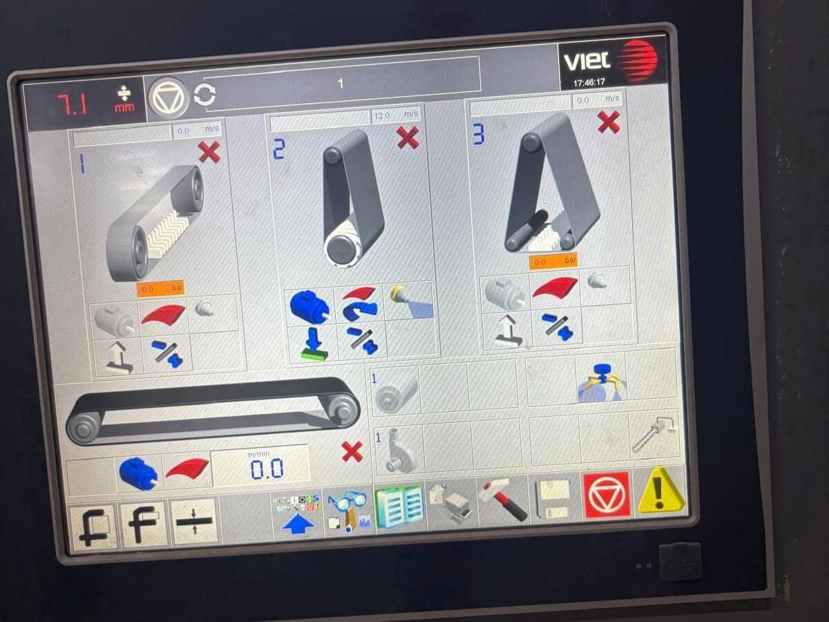 VİET Opera 7 811 ZRT Kalibre Zımpara Makinesi (2016)