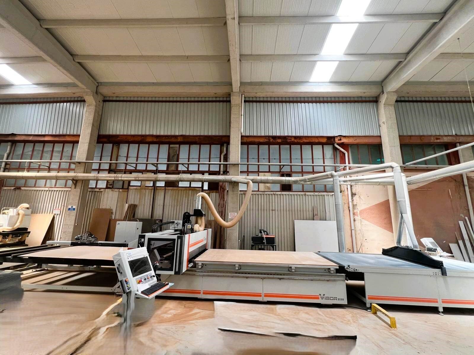 VİGOR 2136 Yükleme, Boşaltma, Delik, Baskı ve Etiketli Düz Tabla Cnc Makinesi (2025)