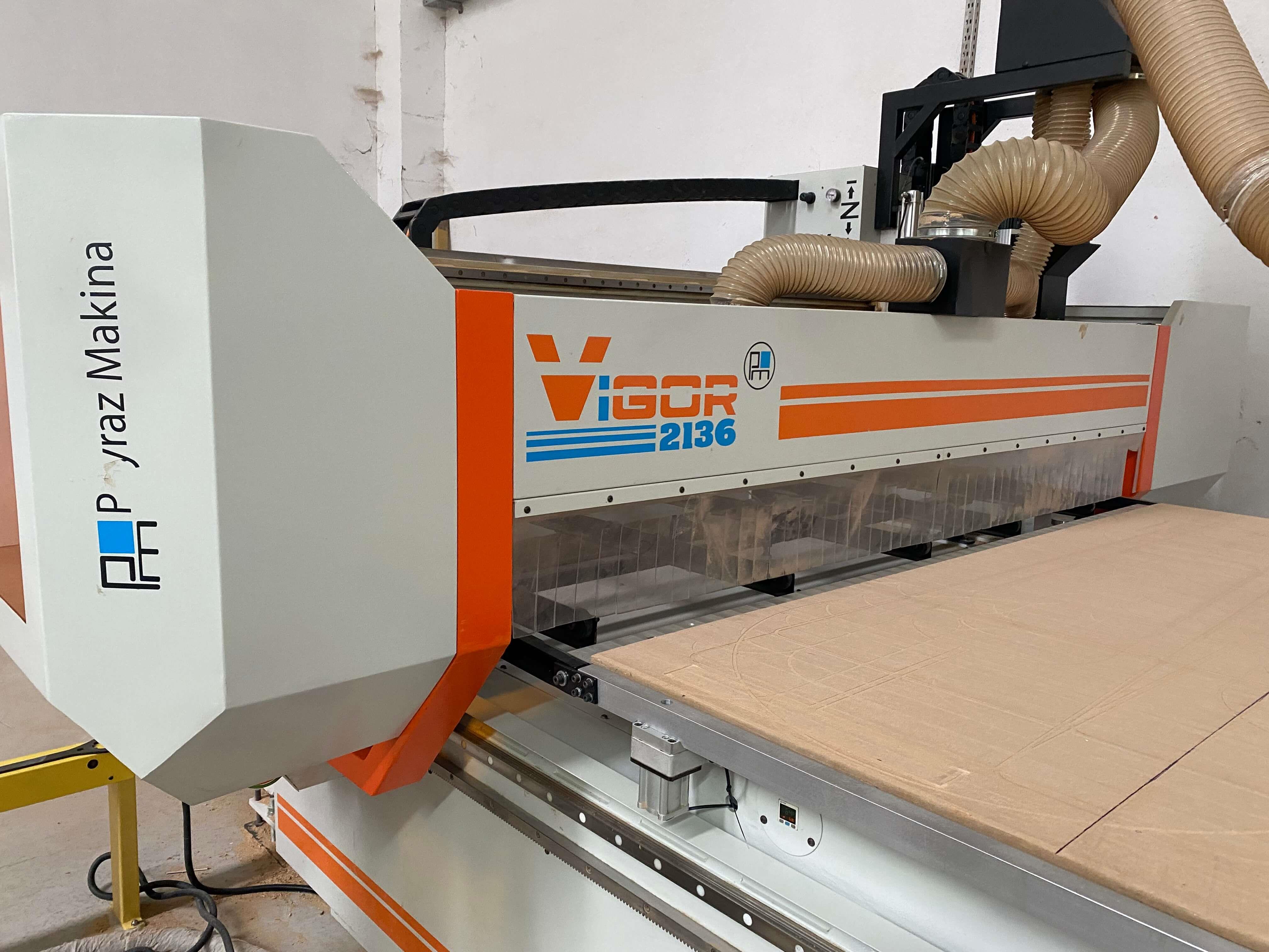 Vigor 2136 Yükleme Boşaltmalı Cnc Makinesi (2021)
