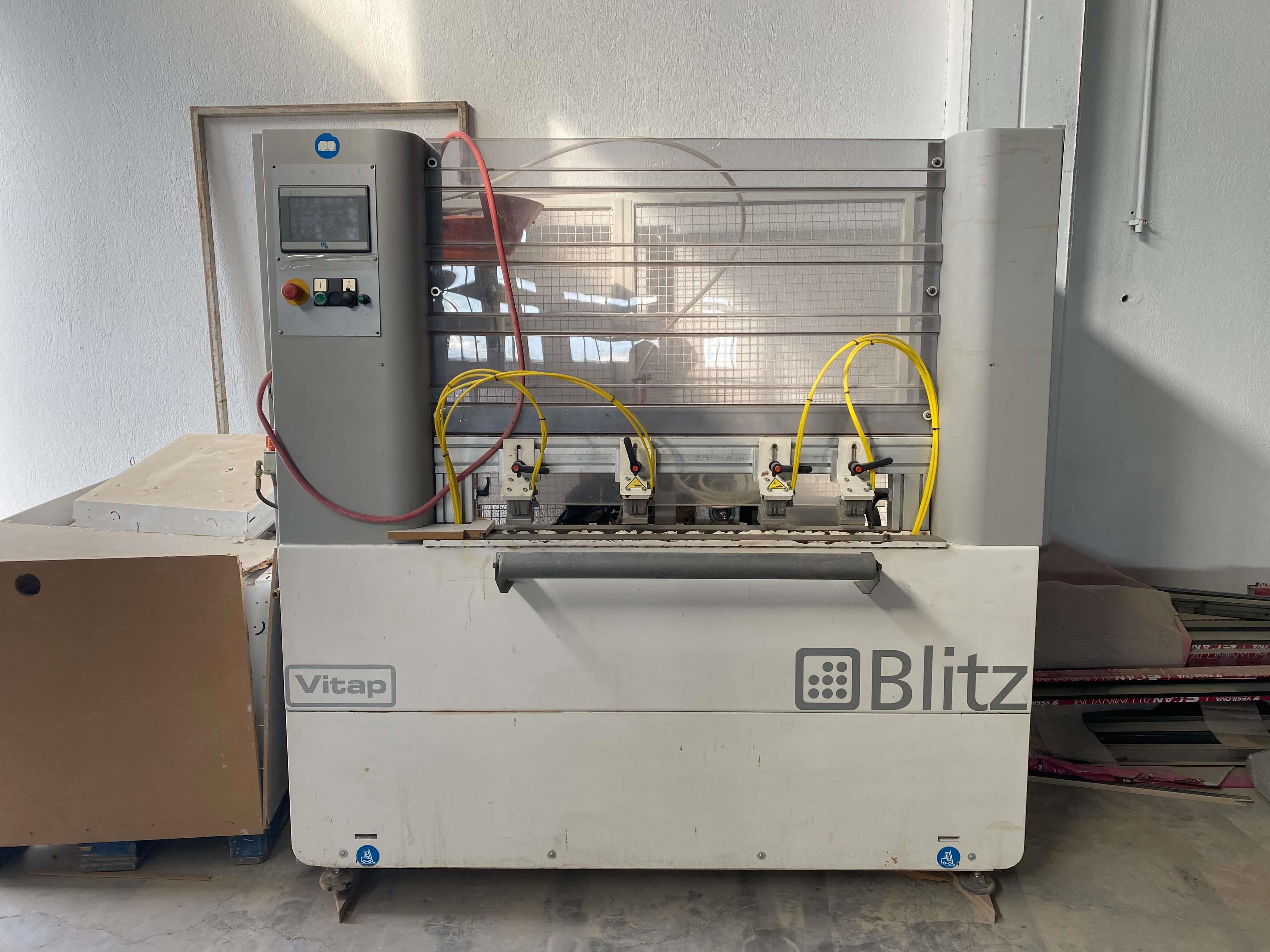 Vitap Blitz Cnc Delme Yapıştırma ve Dübel Takma Makinesi (2016)
