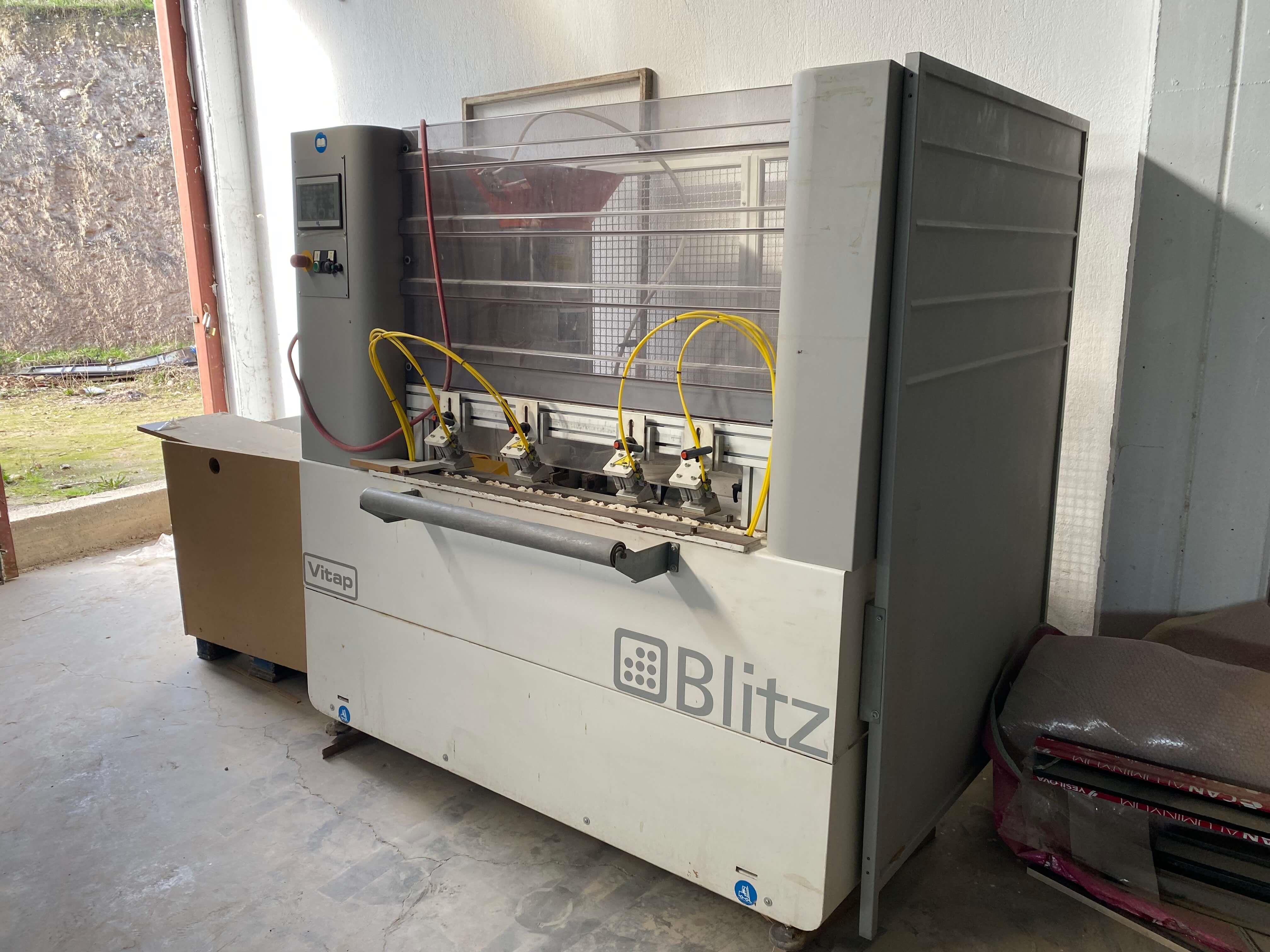Vitap Blitz Cnc Delme Yapıştırma ve Dübel Takma Makinesi (2016)