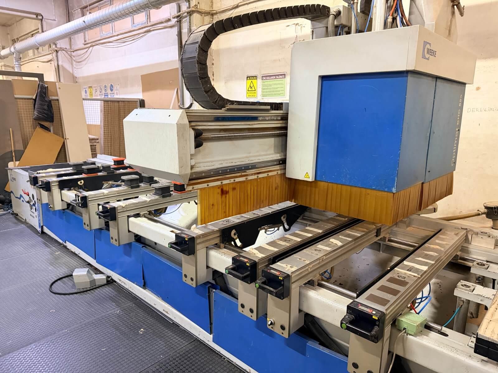 Weeke Optimat Bhc 555 Cnc Makinesi (2004)