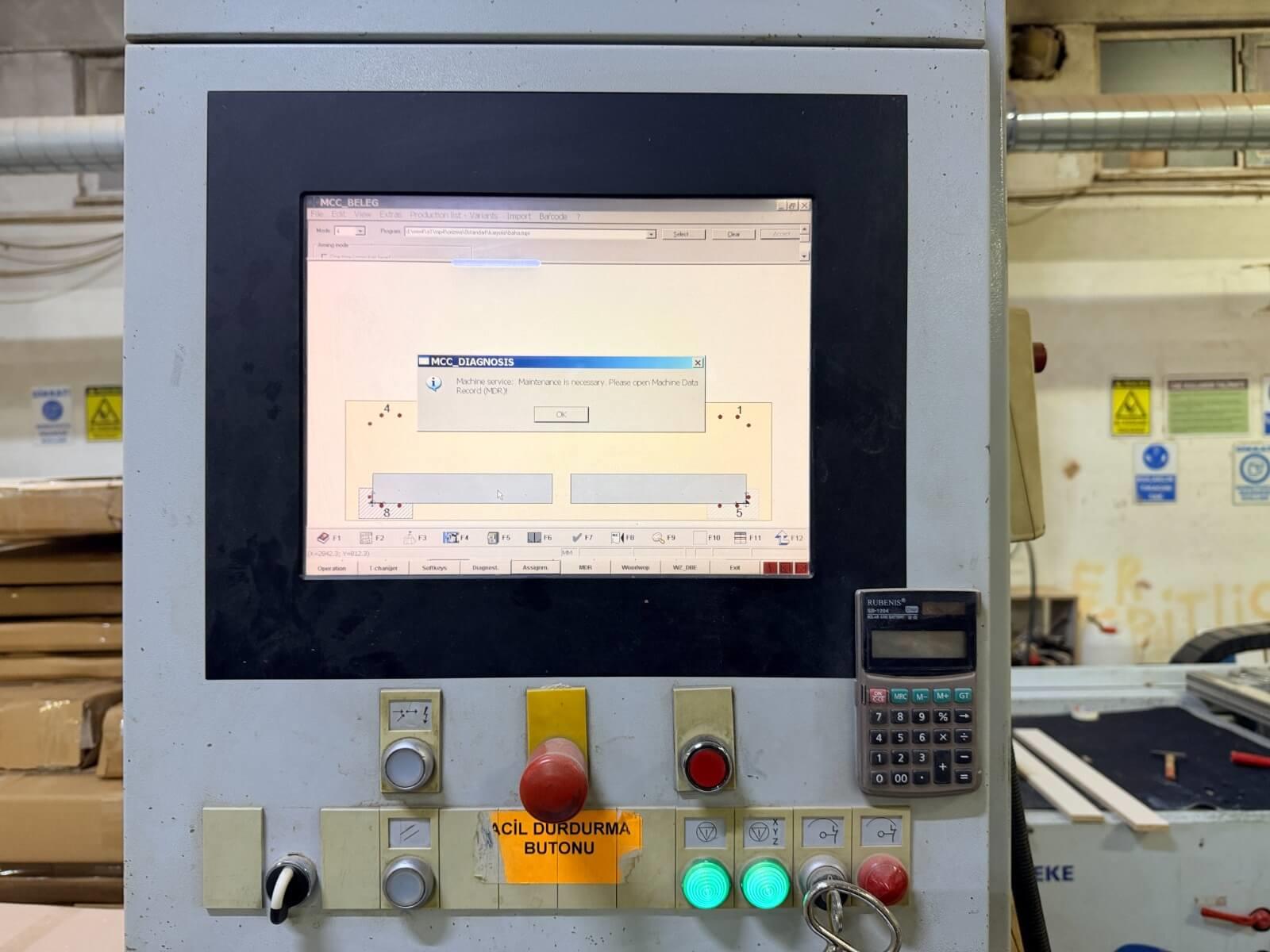 Weeke Optimat Bhc 555 Cnc Makinesi (2004)