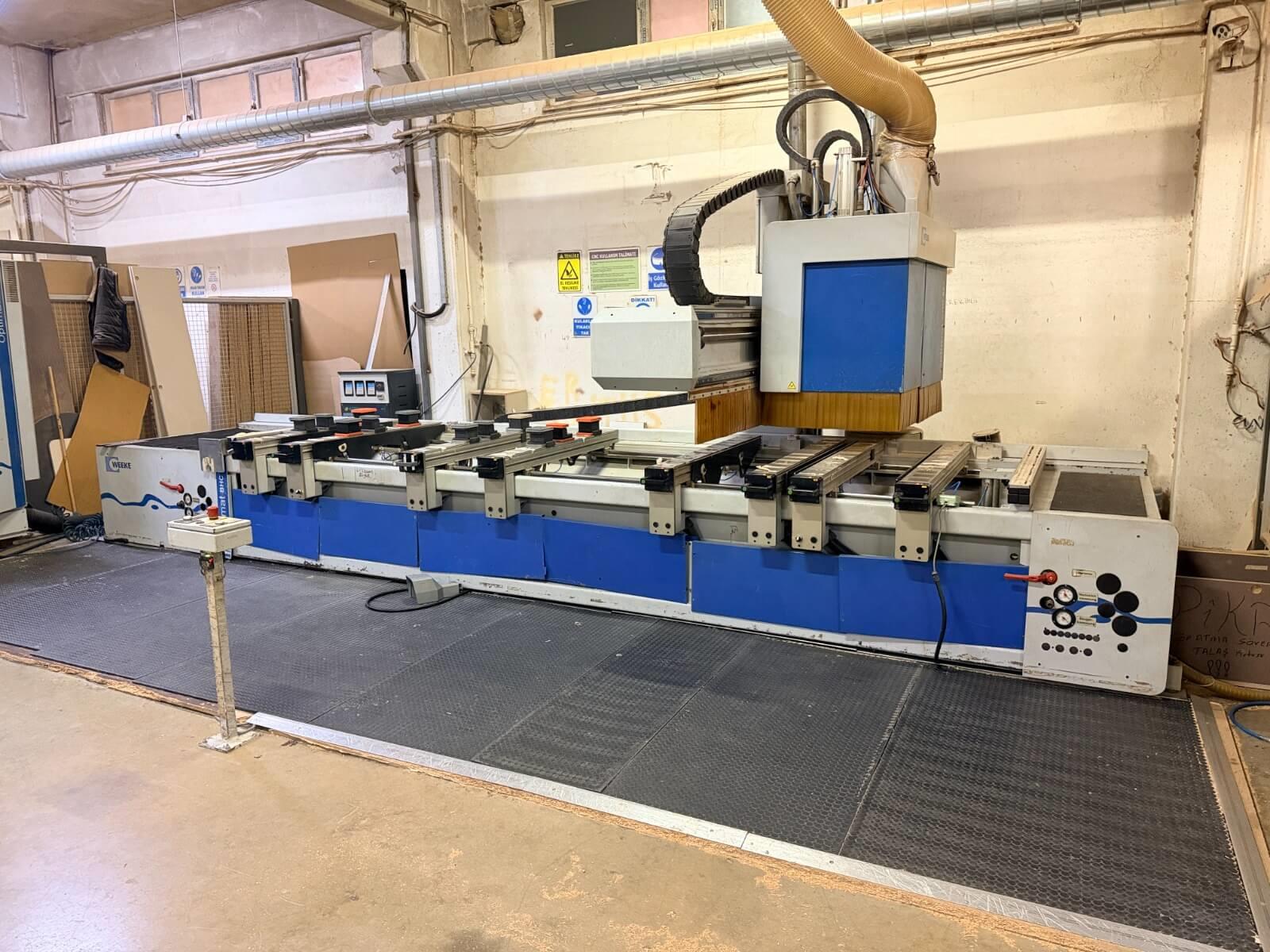 Weeke Optimat Bhc 555 Cnc Makinesi (2004)
