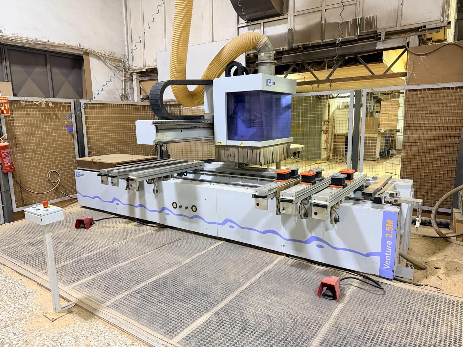 Weeke Optimat Bhc Venture 2.5M Cnc Makinesi (2007)