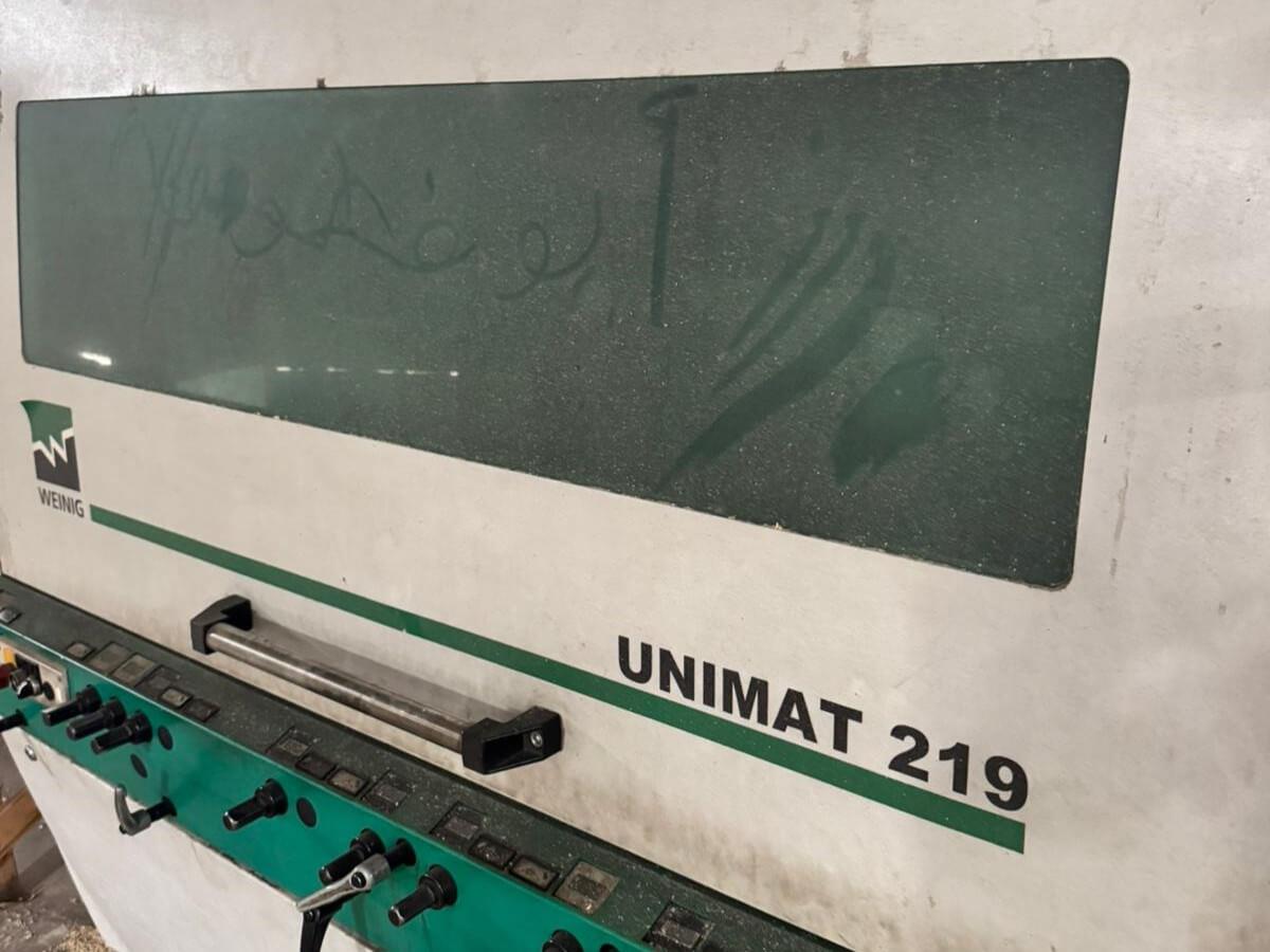Weinig Unimat 219 Profil Çekme Makinesi (2015)