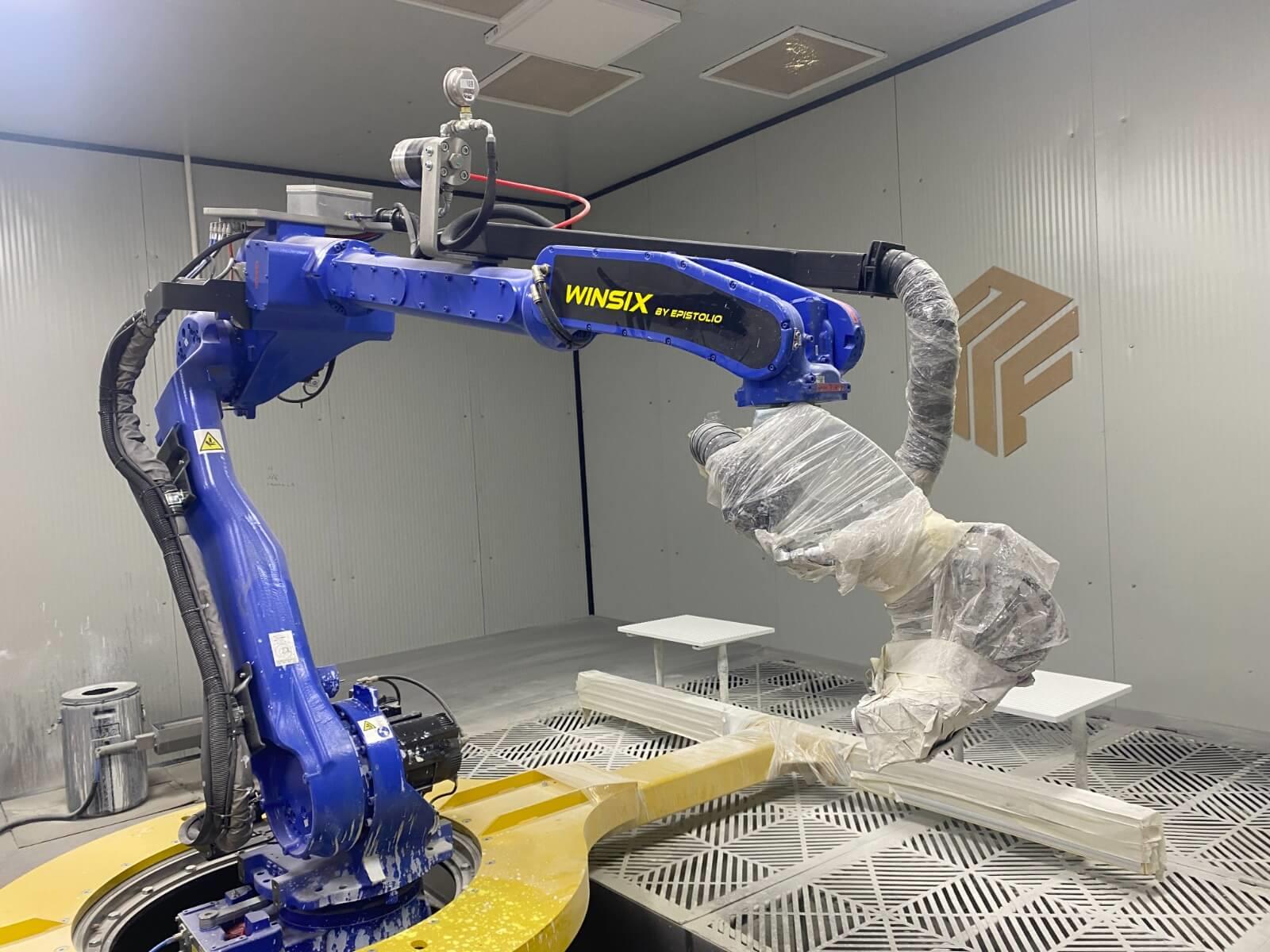 Yaskawa Eras 1000 YR-1-06VXHL 20-A00 Robot Kol Boya Atım Makinesi (2023)