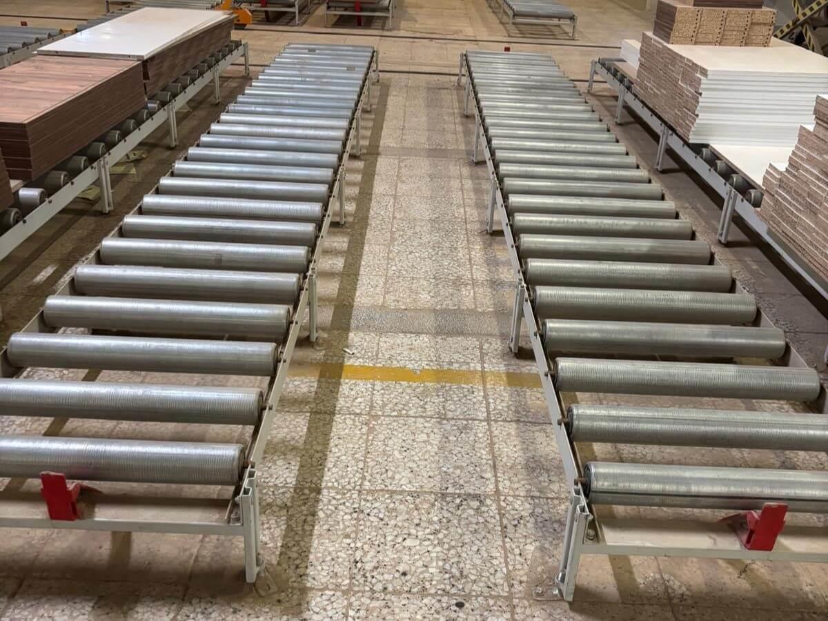 Yer Konveyörü 250 Metre ve Aktarma Arabaları