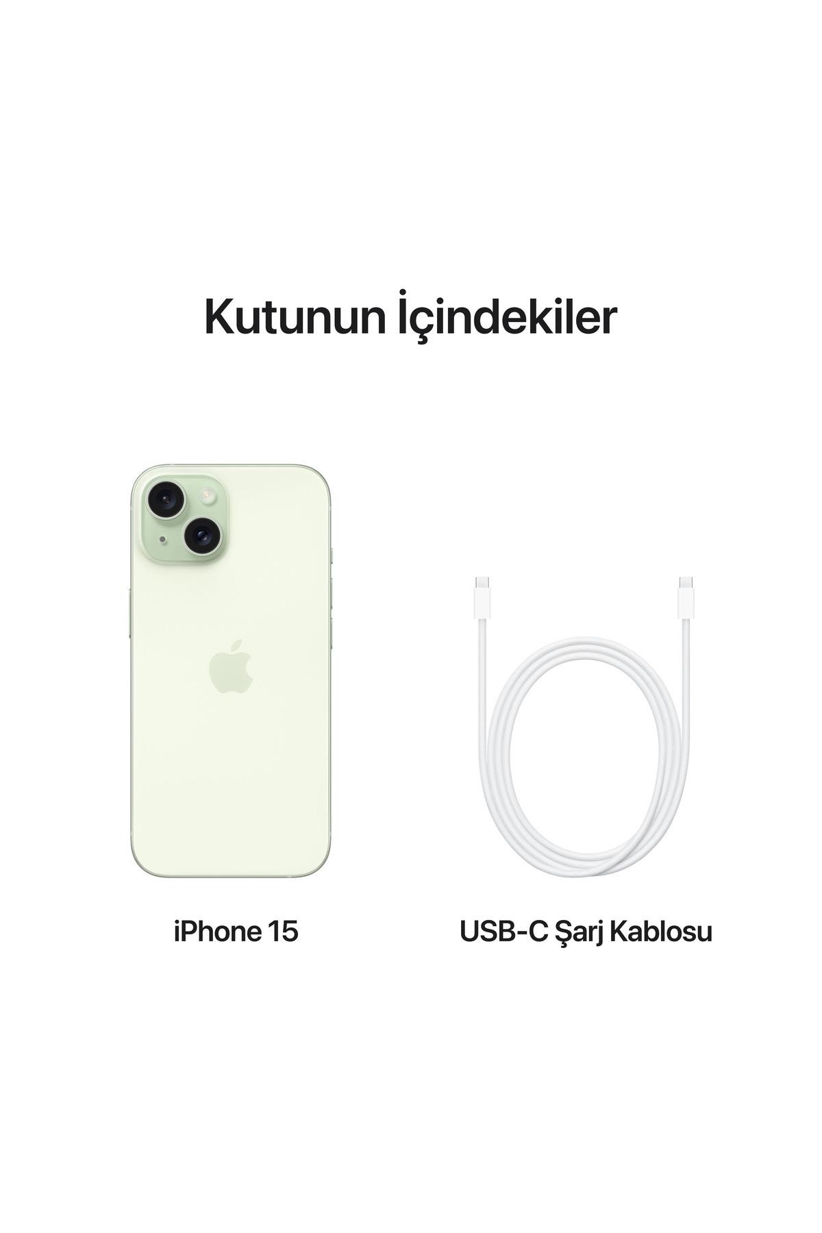 iPhone 15 256 GB Yeşil