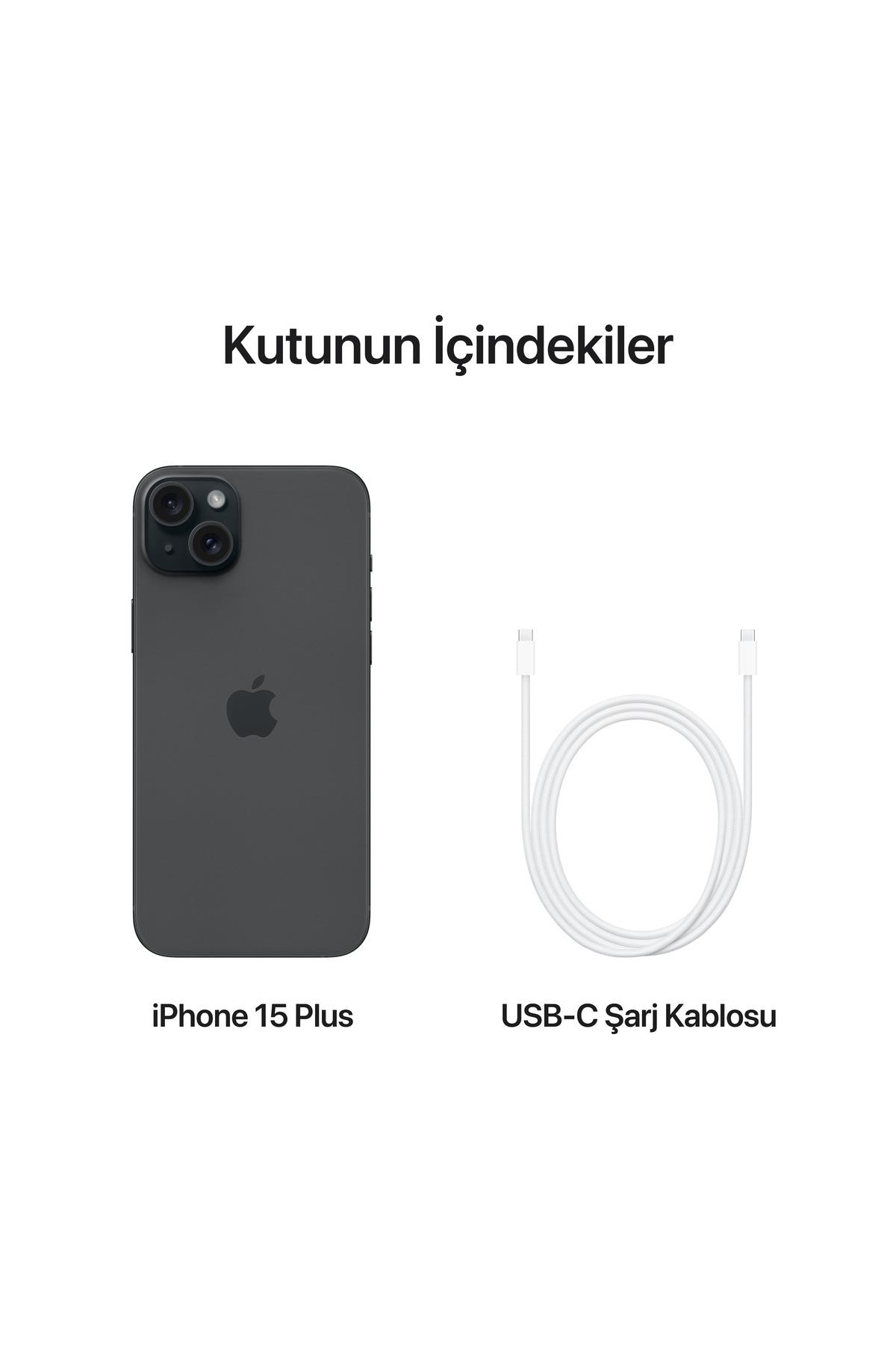 iPhone 15 Plus 128 GB Siyah