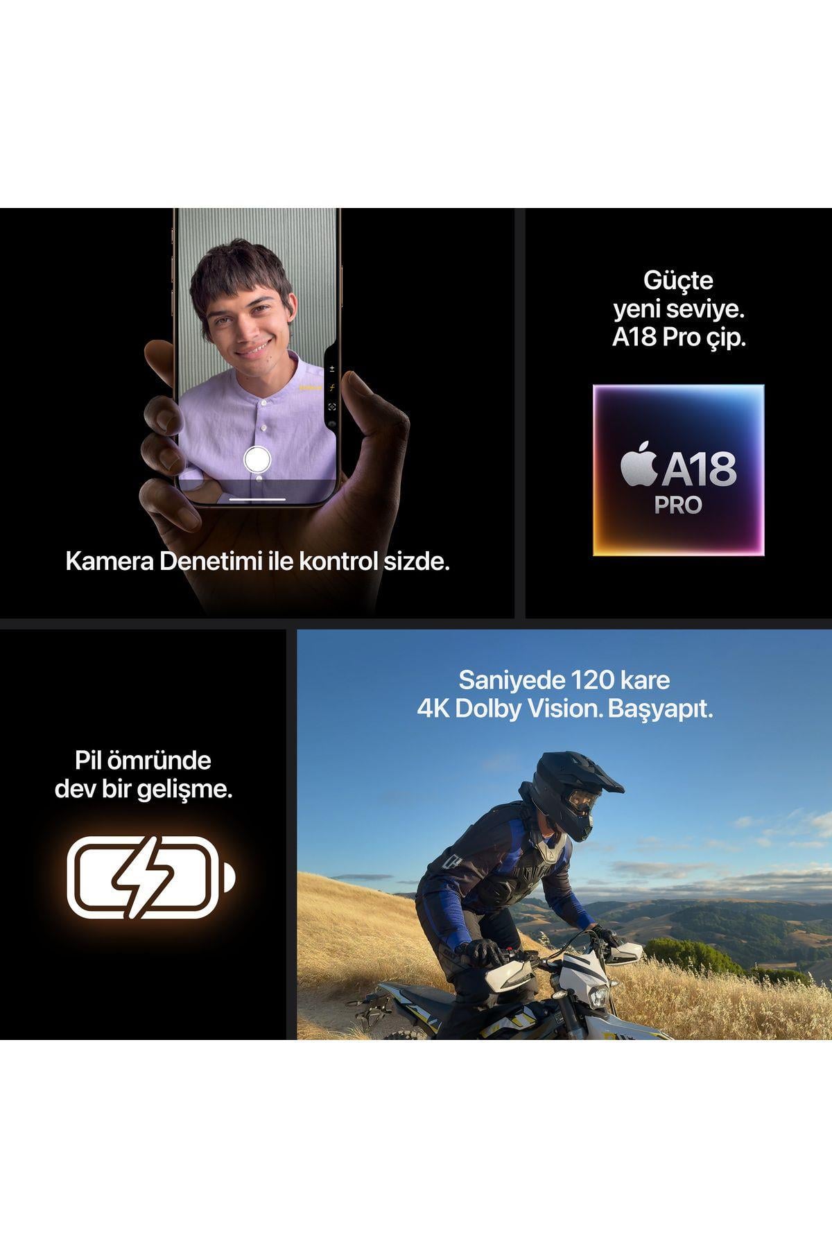 iPhone 16 Pro 128GB Çöl Titanyum