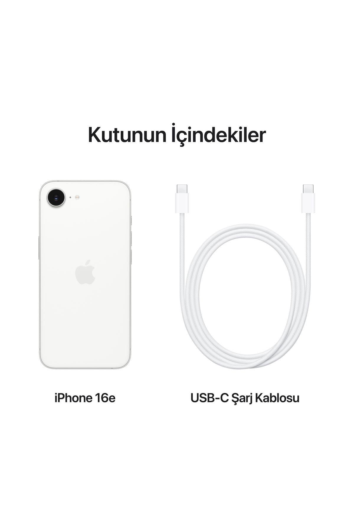 iPhone 16e 128GB Beyaz